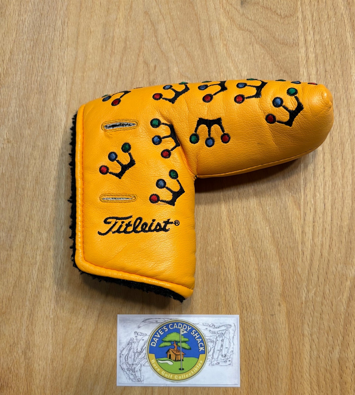 2002 Scotty Cameron Mini Crowns Yellow Headcover
