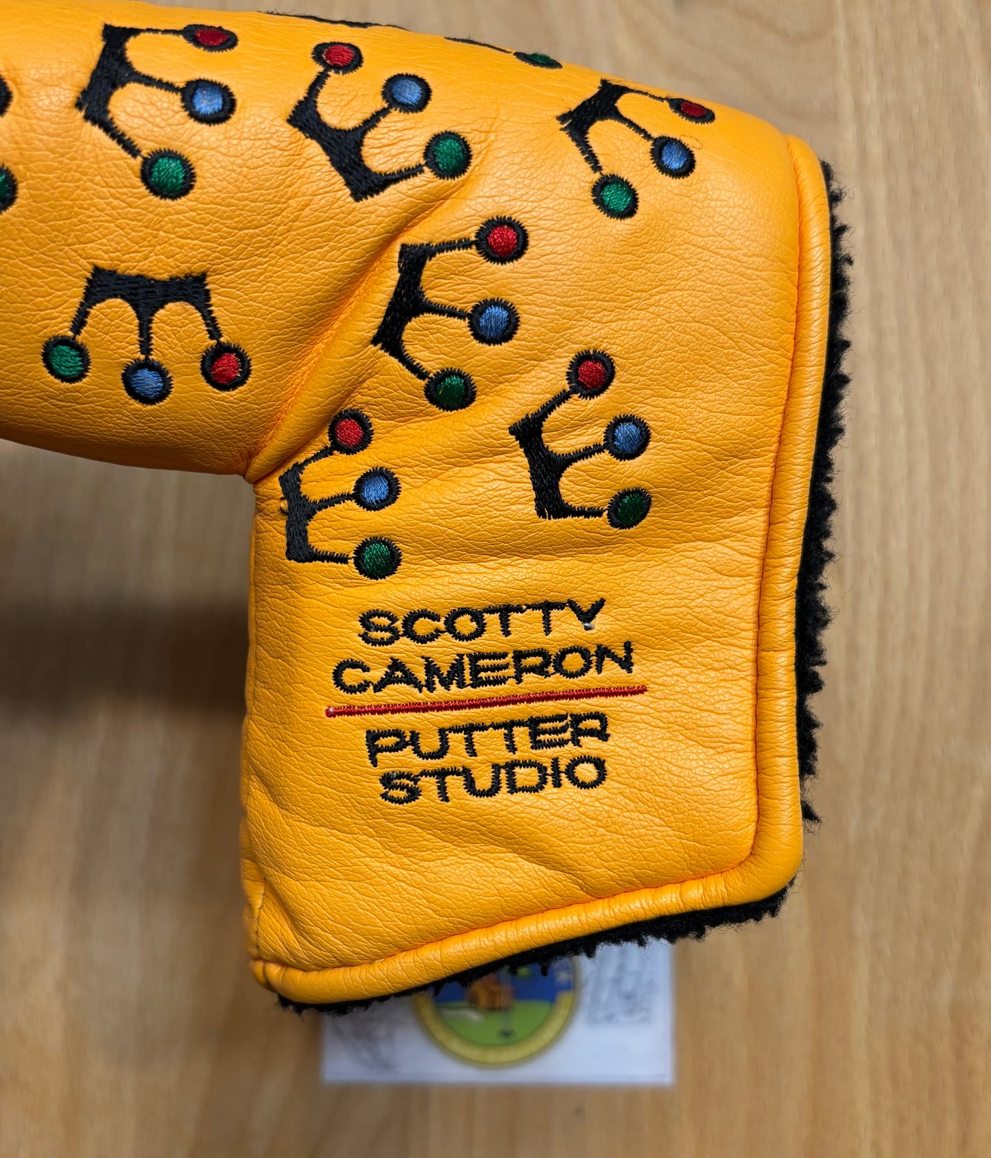 2002 Scotty Cameron Mini Crowns Yellow Headcover
