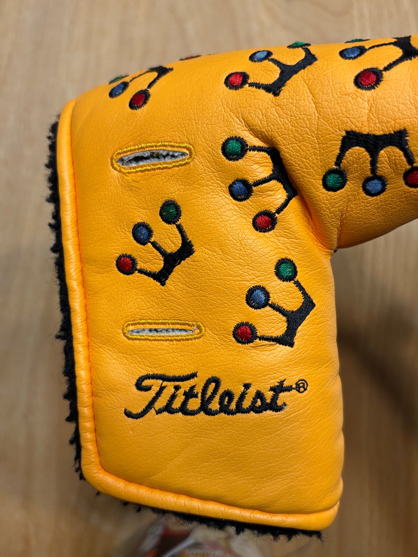 2002 Scotty Cameron Mini Crowns Yellow Headcover