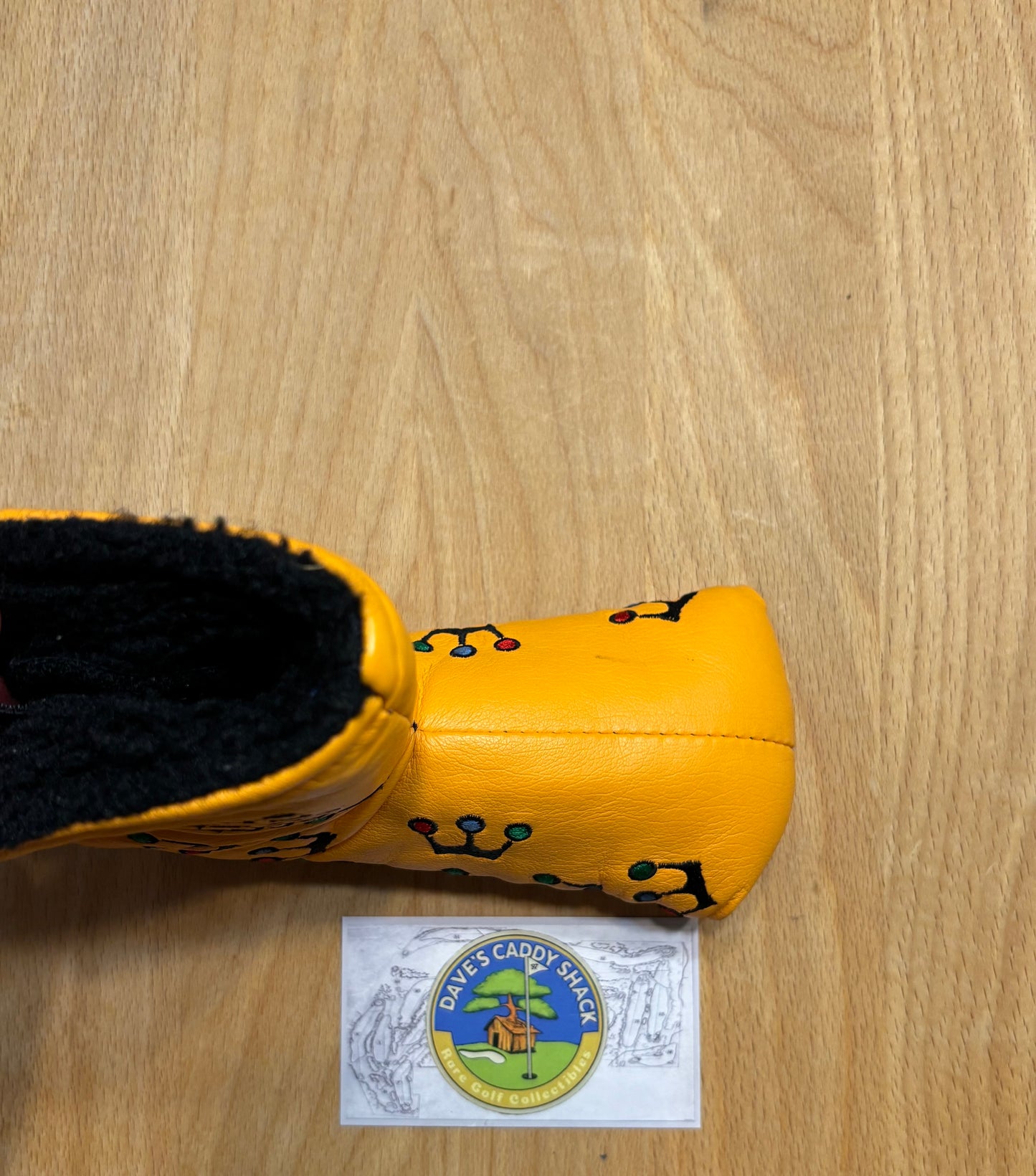 2002 Scotty Cameron Mini Crowns Yellow Headcover
