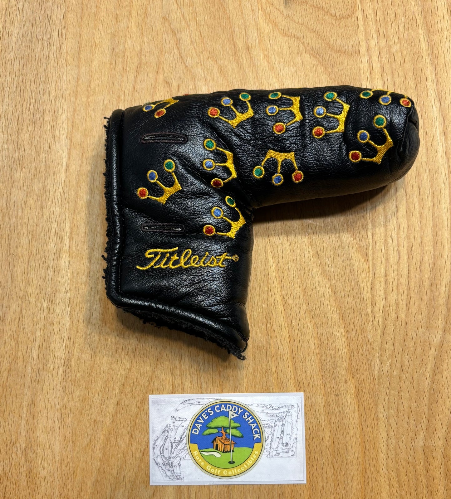 2002 Scotty Cameron Mini Crowns Black Headcover