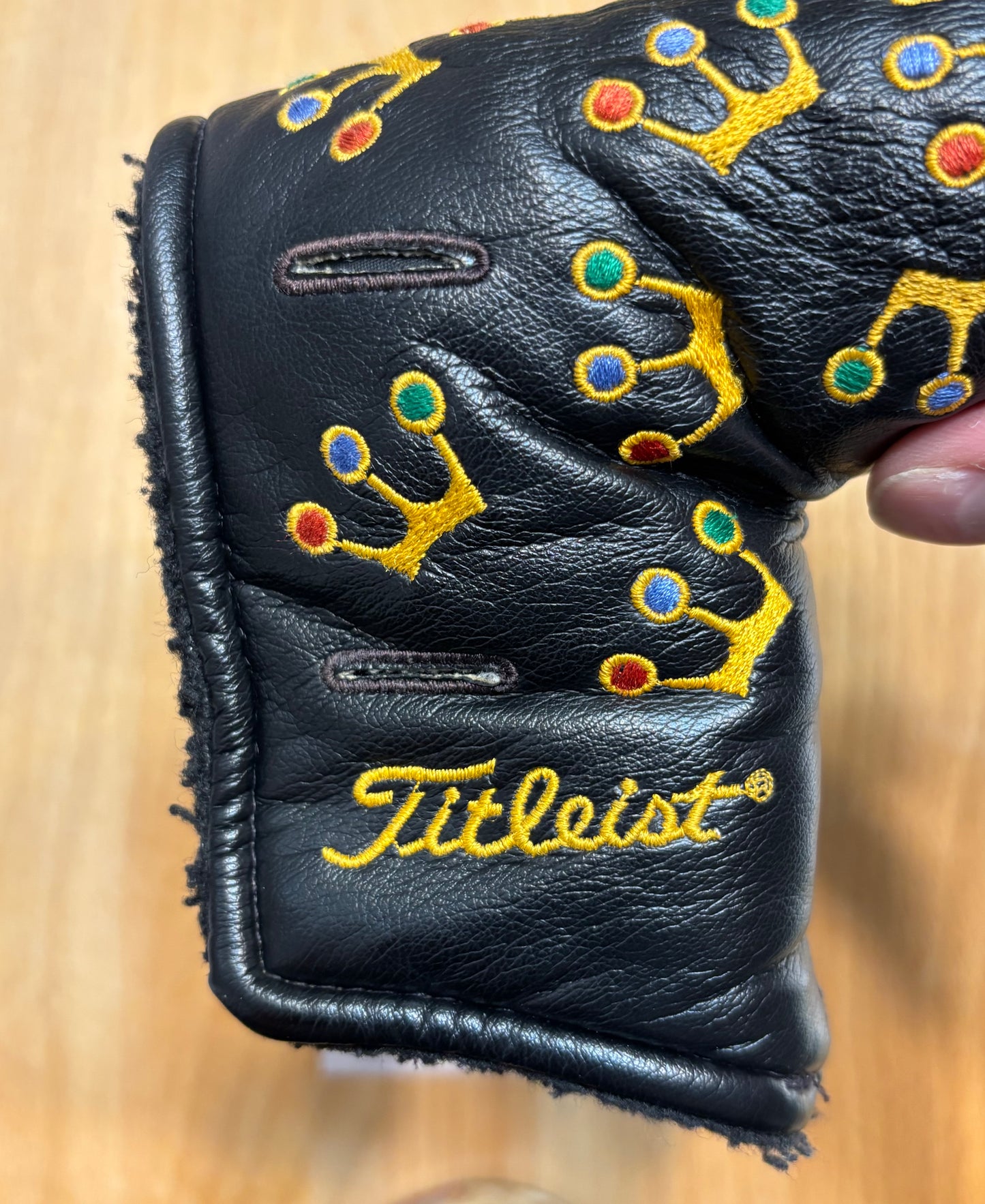 2002 Scotty Cameron Mini Crowns Black Headcover