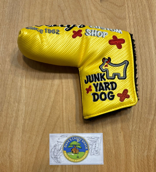 2012 Scotty Cameron Custom Shop Junk Yard Dog Yellow Headcover