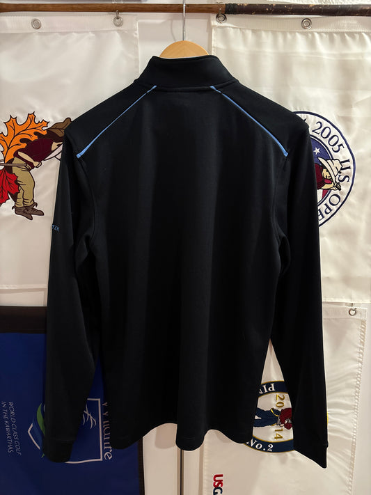 2020s Masters Performance Quarter Zip Pullover Sweater Black