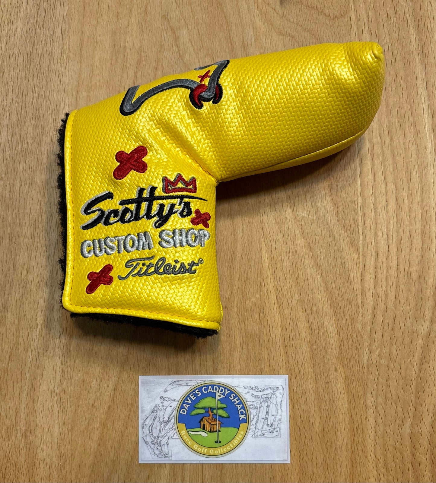 2012 Scotty Cameron Custom Shop Junk Yard Dog Yellow Headcover