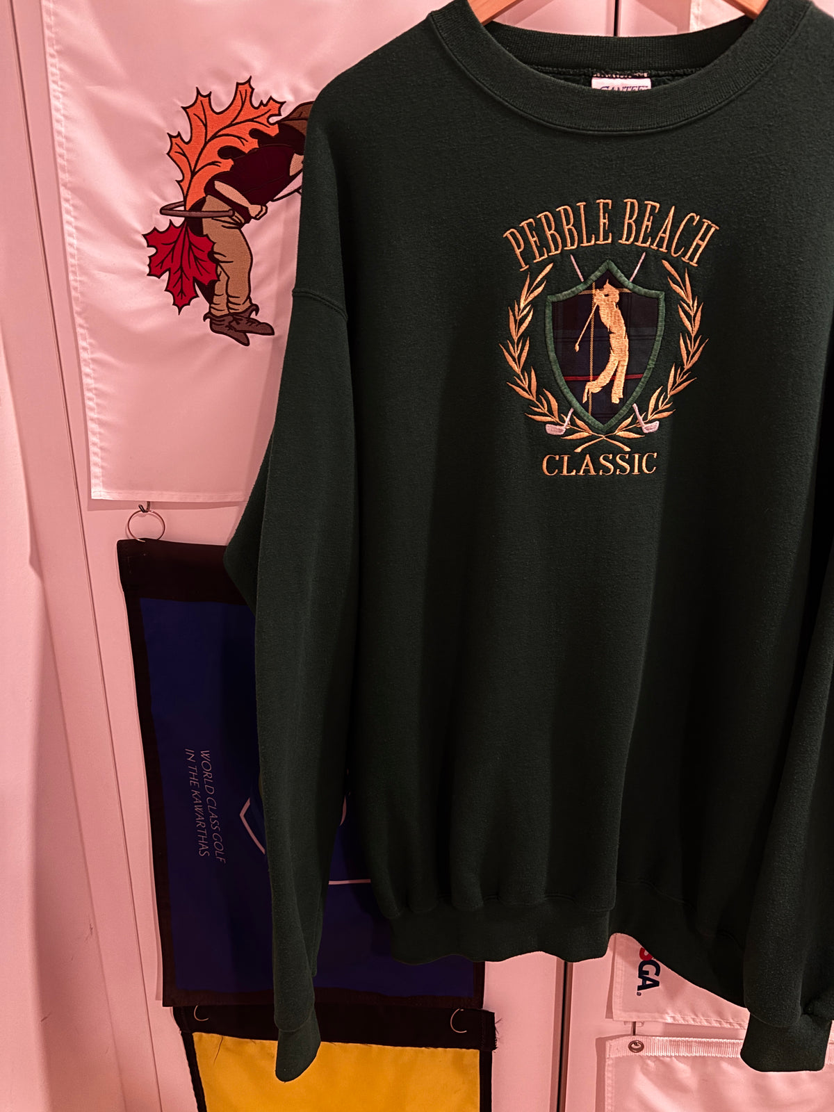 1990s Vintage Pebble Beach Golf Classic Crewneck Sweater