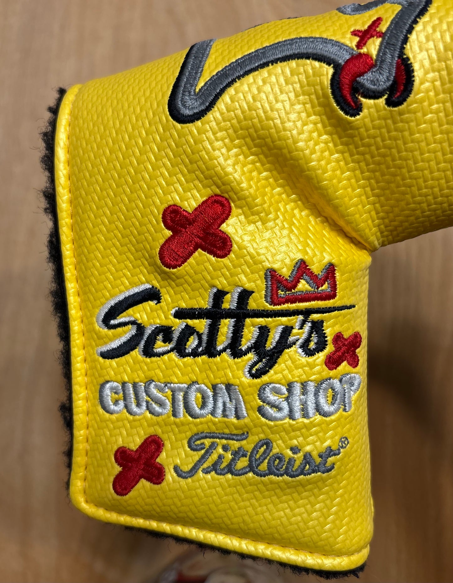 2012 Scotty Cameron Custom Shop Junk Yard Dog Yellow Headcover