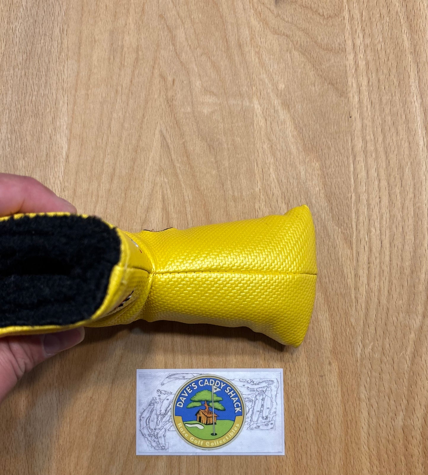 2012 Scotty Cameron Custom Shop Junk Yard Dog Yellow Headcover