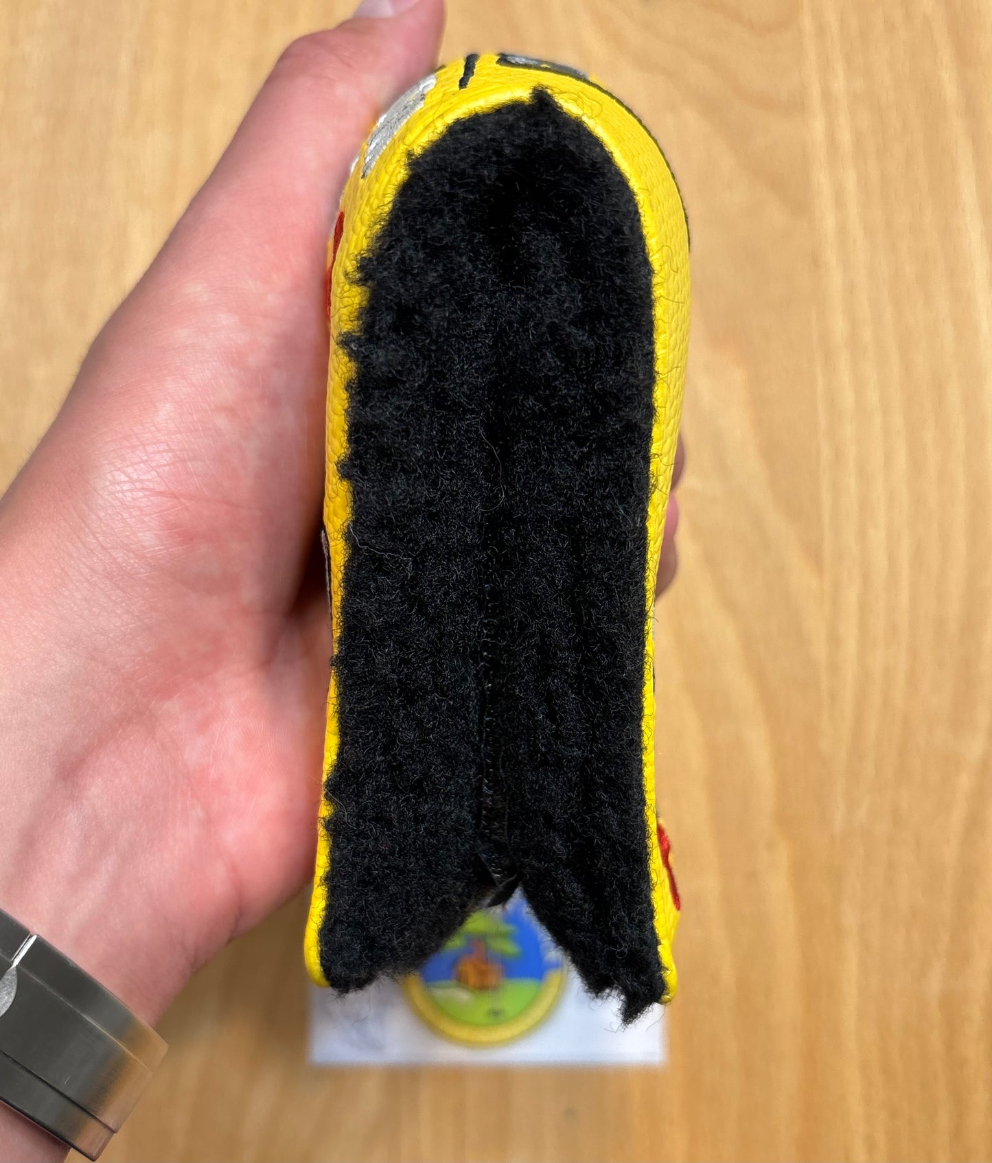 2012 Scotty Cameron Custom Shop Junk Yard Dog Yellow Headcover