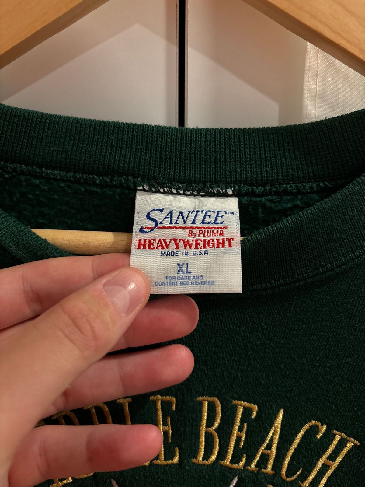 1990s Vintage Pebble Beach Golf Classic Crewneck Sweater