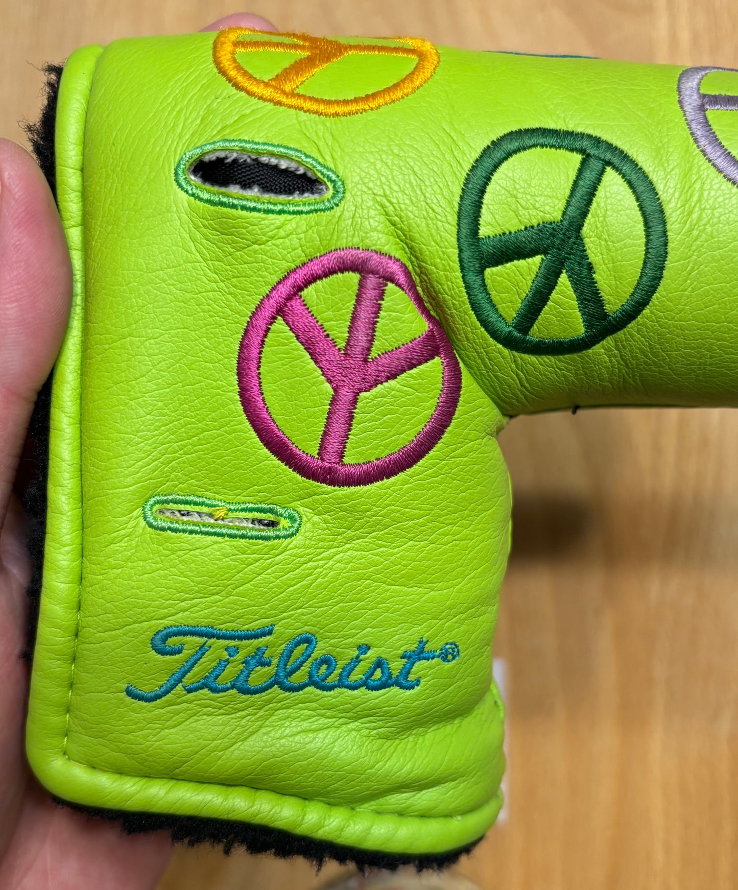2003 Scotty Cameron Peace Sign Headcover