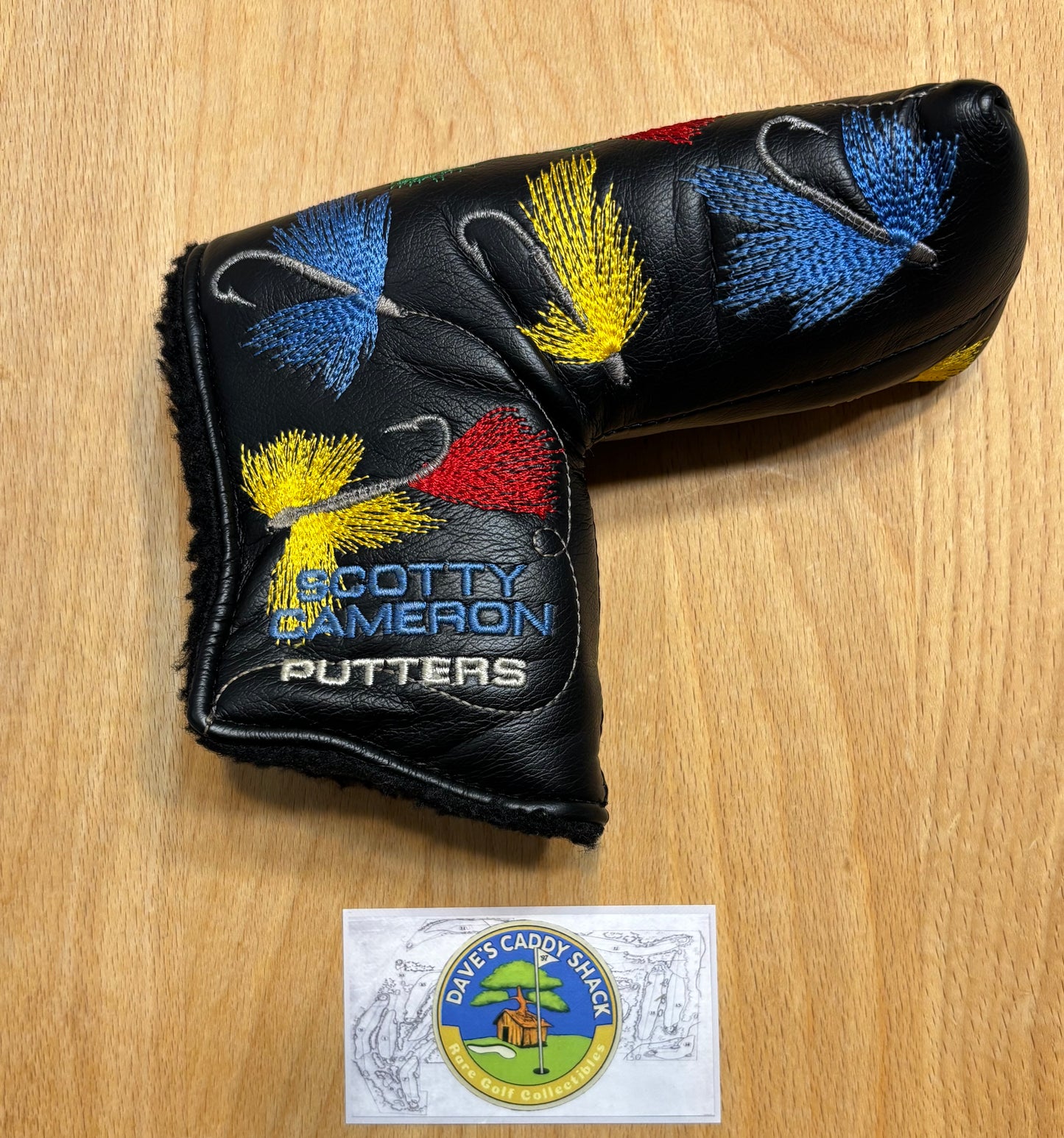 2009 Scotty Cameron Modern Super Fly/Fishing Lures Black Headcover