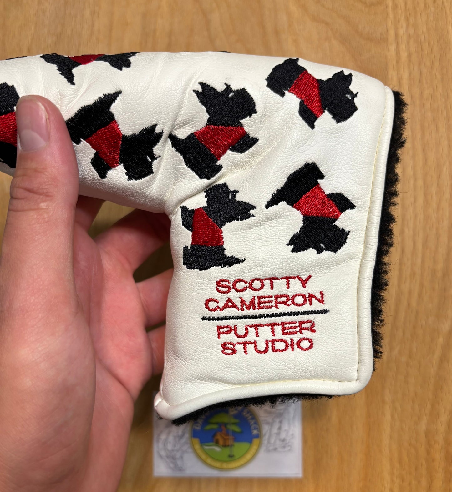 2002 Scotty Cameron Scotty Dog White Headcover