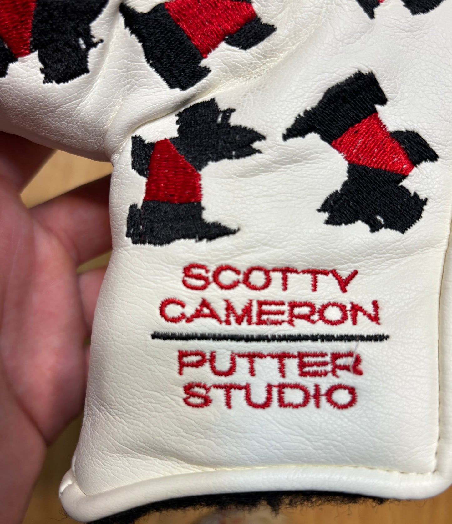 2002 Scotty Cameron Scotty Dog White Headcover