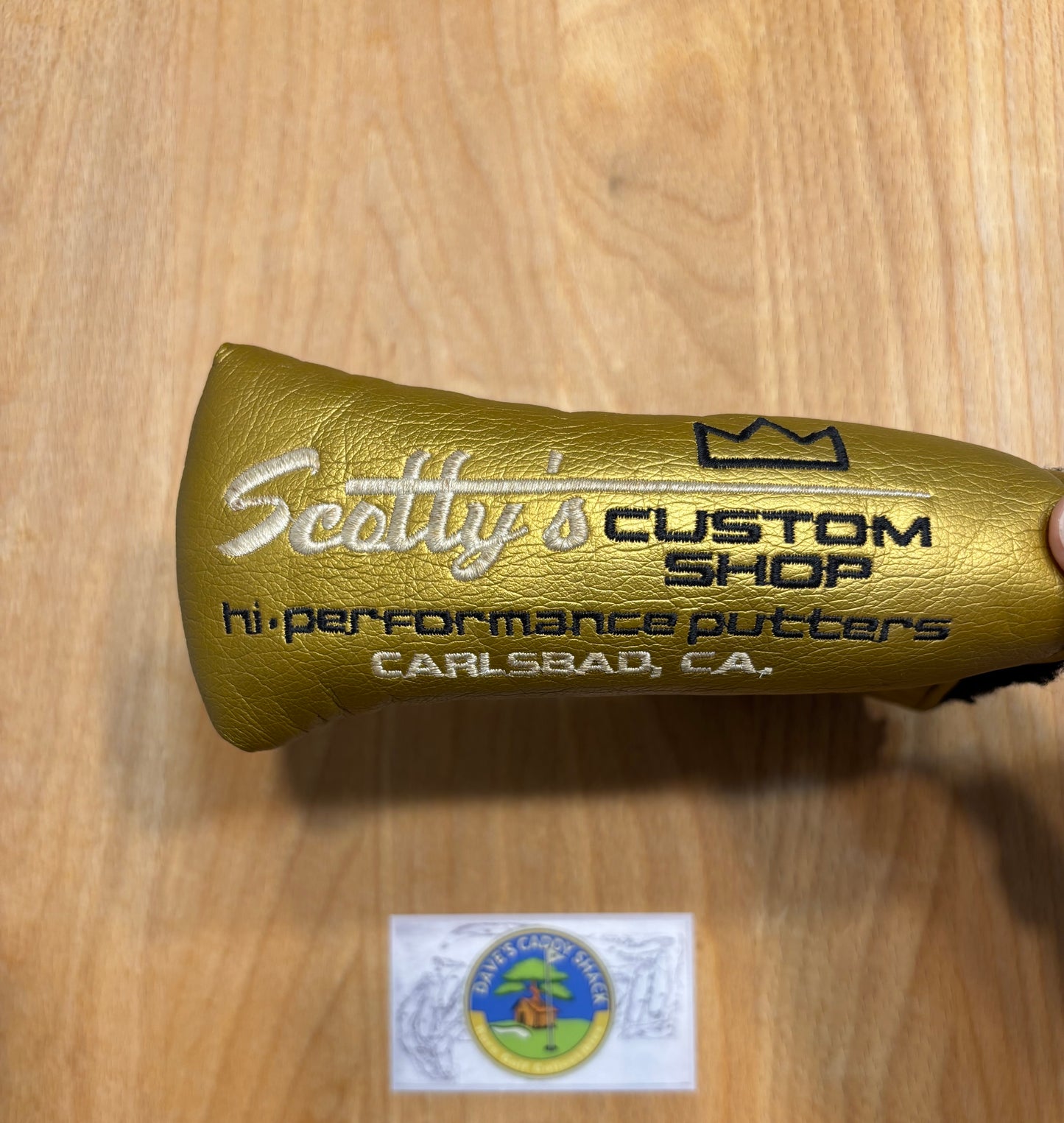 2007 Scotty Cameron Scotty's Custom Shop Limited Release Gold Headcover