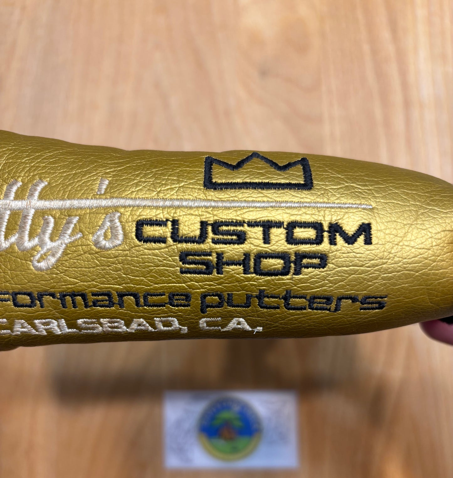 2007 Scotty Cameron Scotty's Custom Shop Limited Release Gold Headcover
