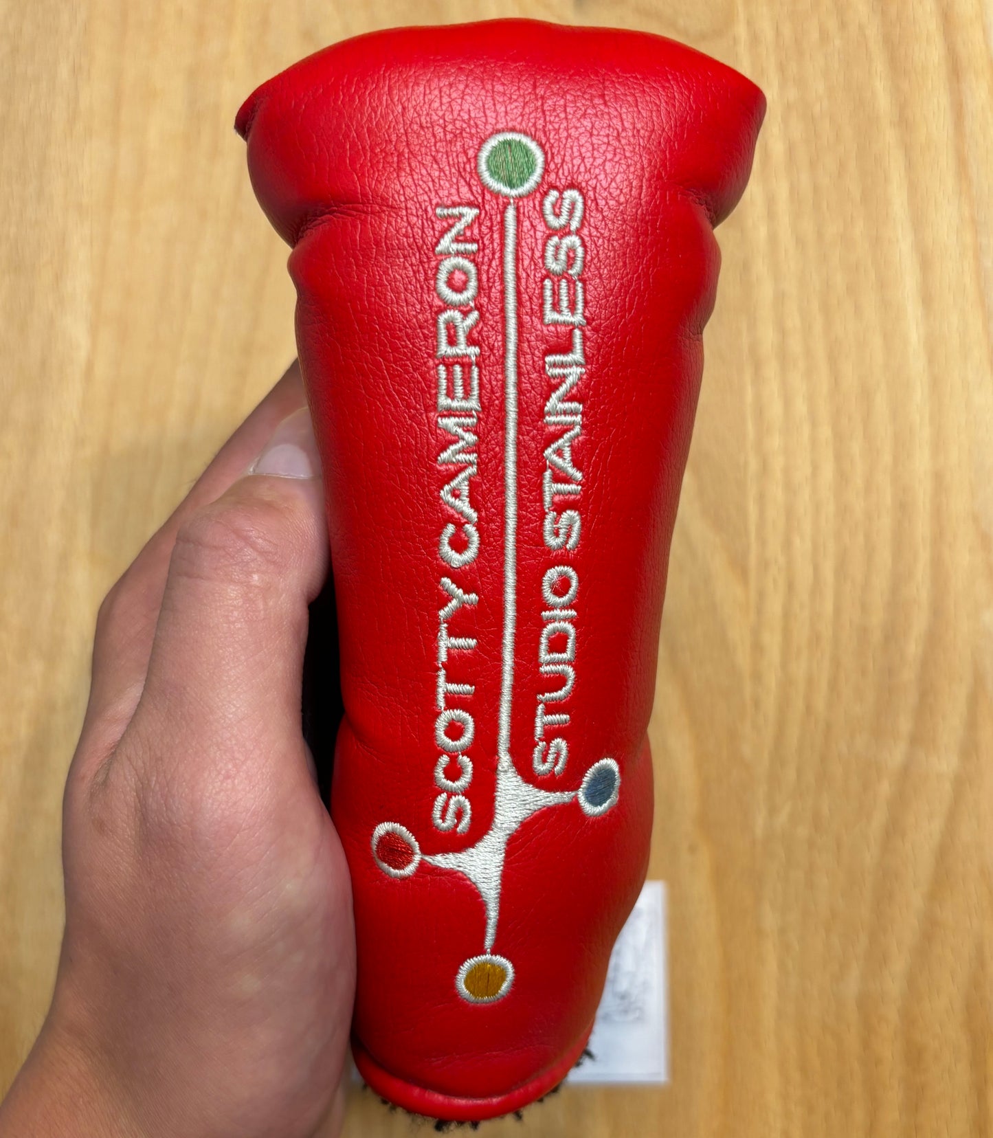 2002 Scotty Cameron Studio Stainless Circle T For Tour Use Only Headcover