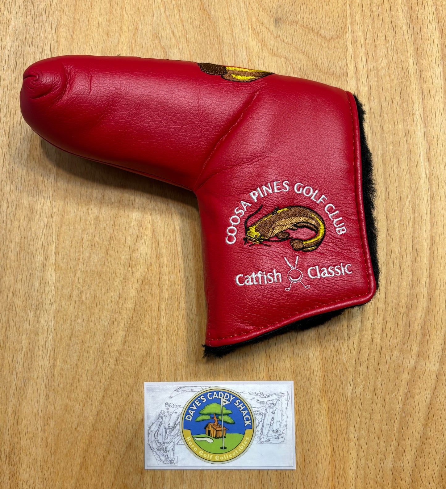 2000s Scotty Cameron Coosa Pine Golf Club Catfish Classic Headcover