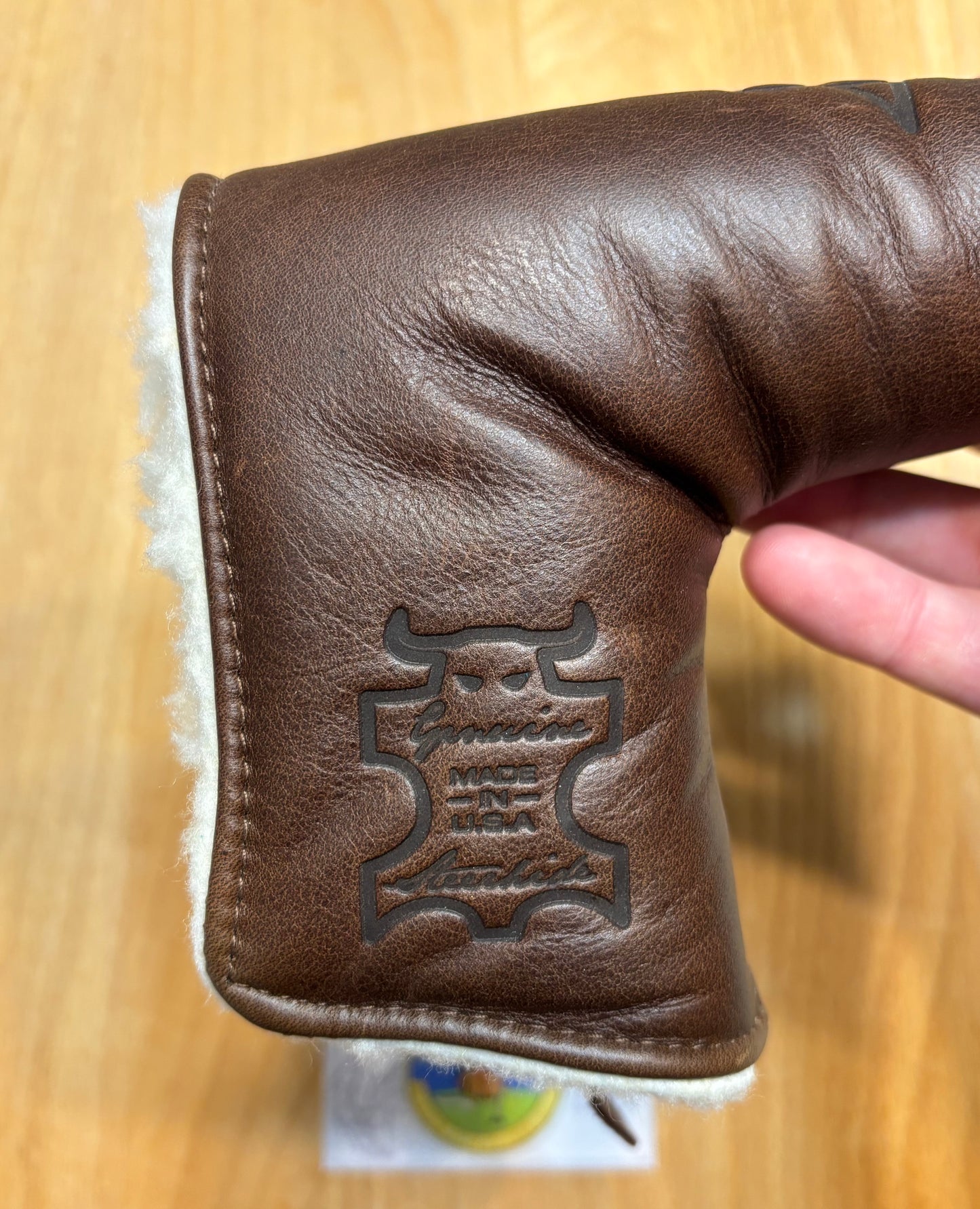 2012 Scotty Cameron Club Cameron Genuine Leather Brown Headcover