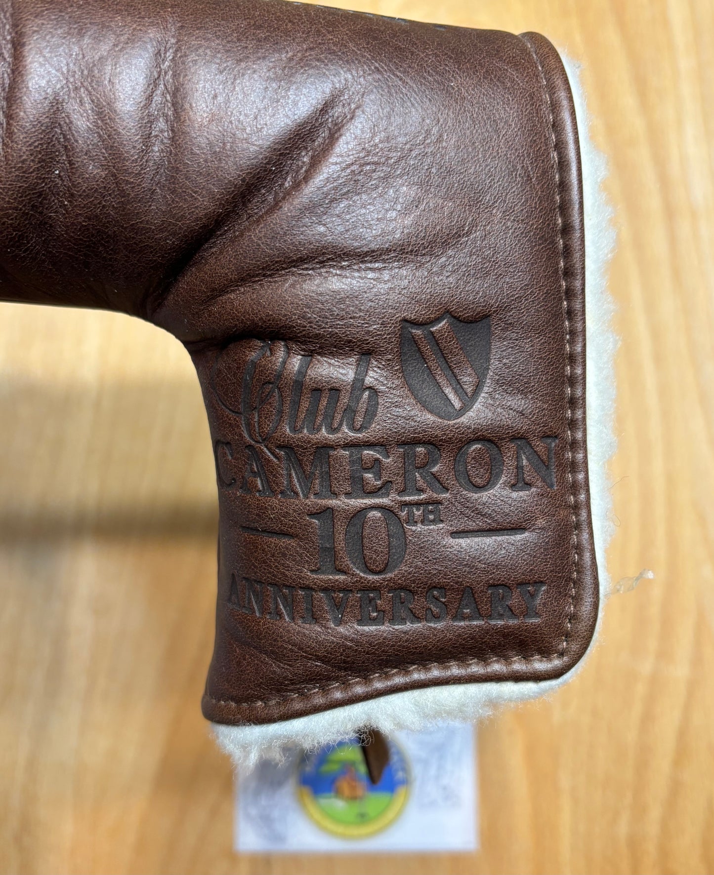 2012 Scotty Cameron Club Cameron Genuine Leather Brown Headcover