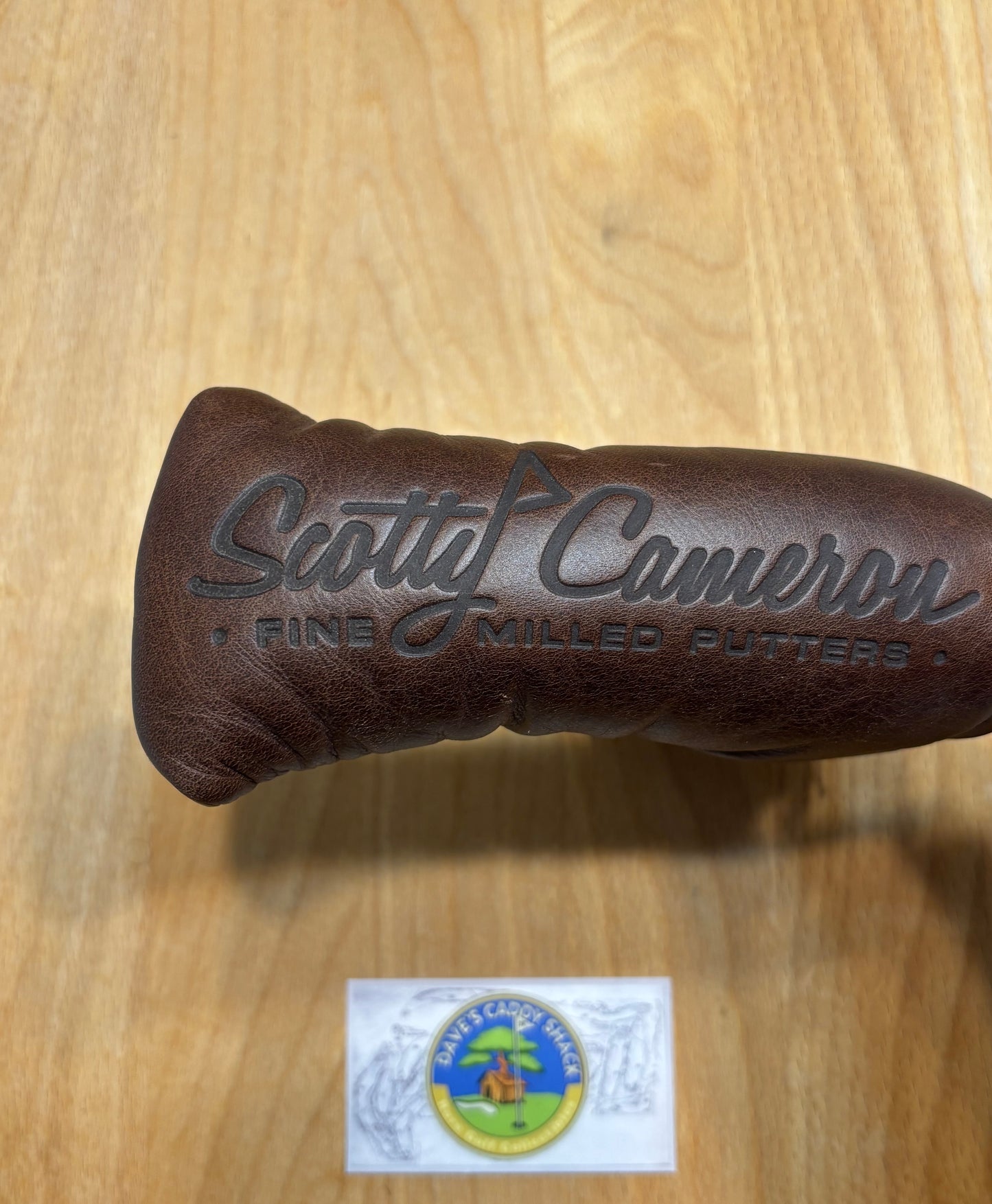 2012 Scotty Cameron Club Cameron Genuine Leather Brown Headcover