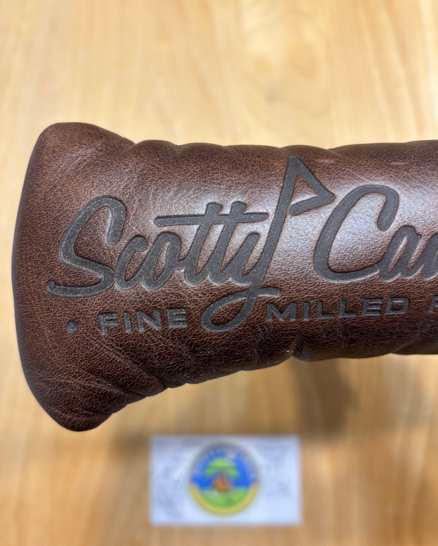 2012 Scotty Cameron Club Cameron Genuine Leather Brown Headcover