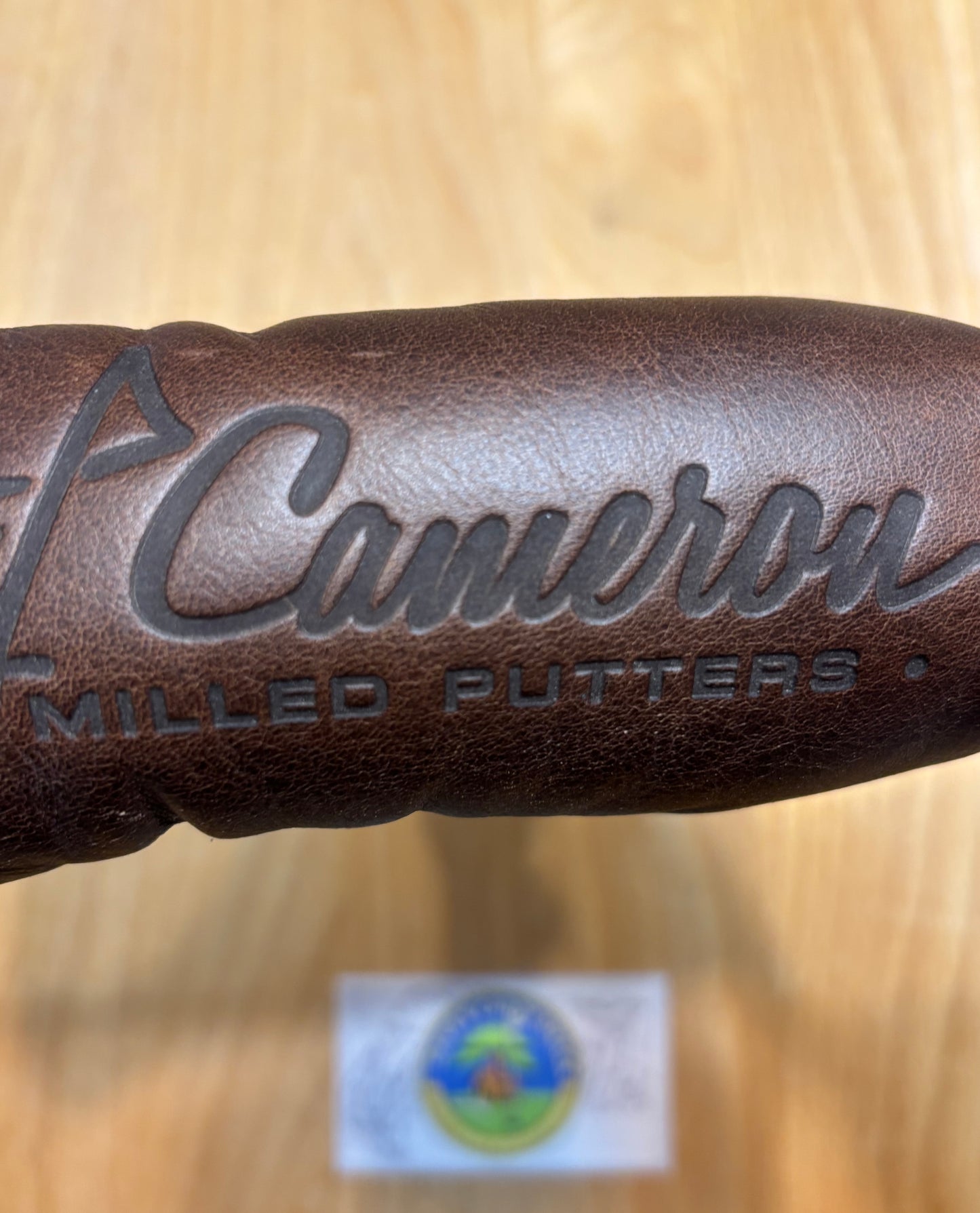 2012 Scotty Cameron Club Cameron Genuine Leather Brown Headcover