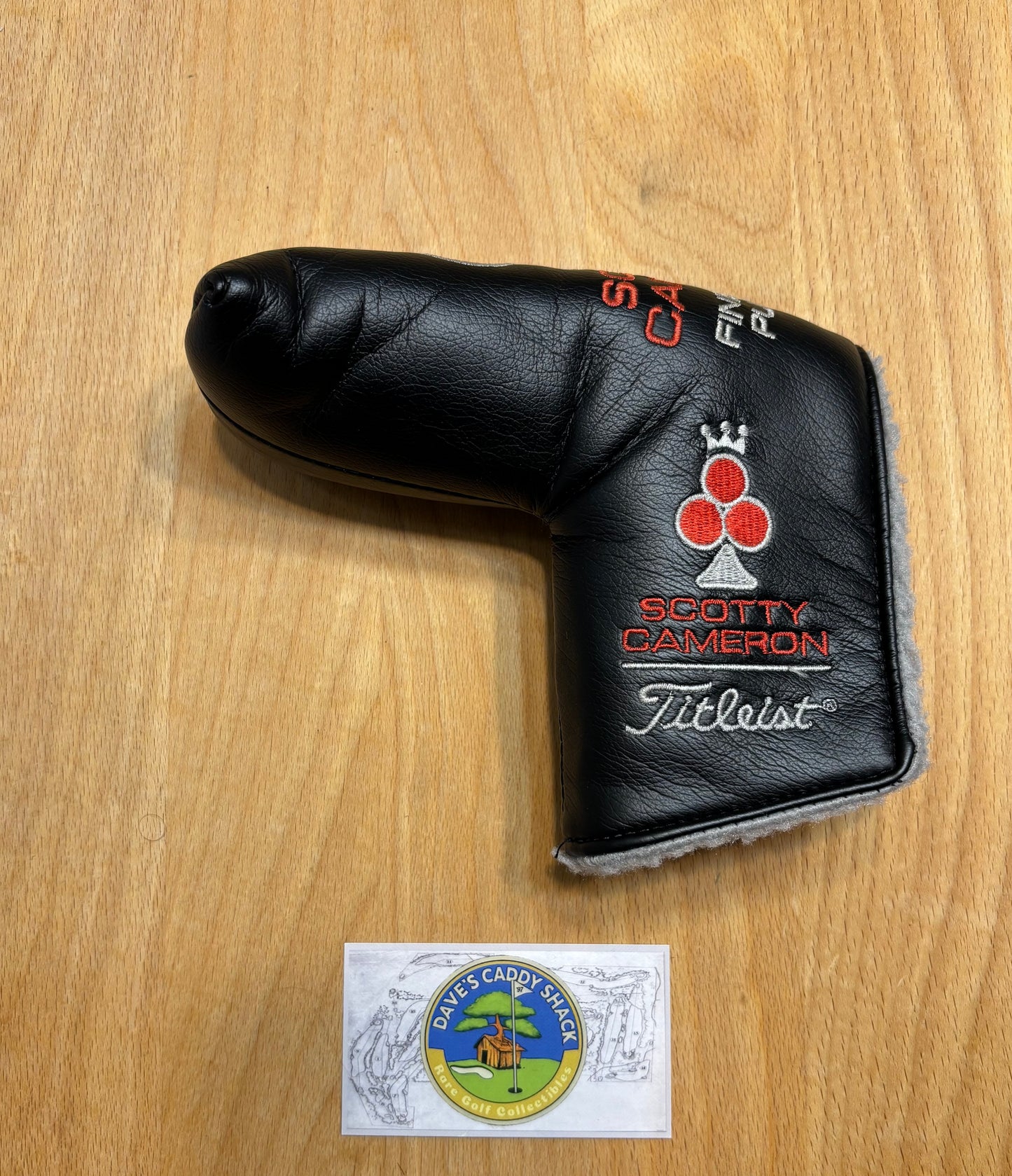 2008 Scotty Cameron Club Cameron Black Headcover