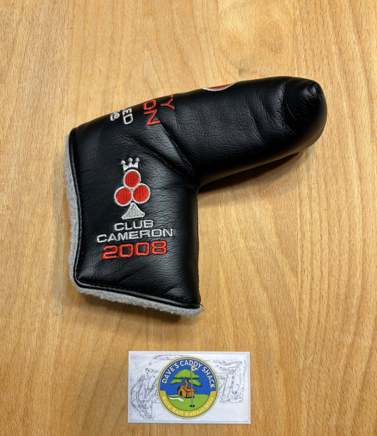 2008 Scotty Cameron Club Cameron Black Headcover