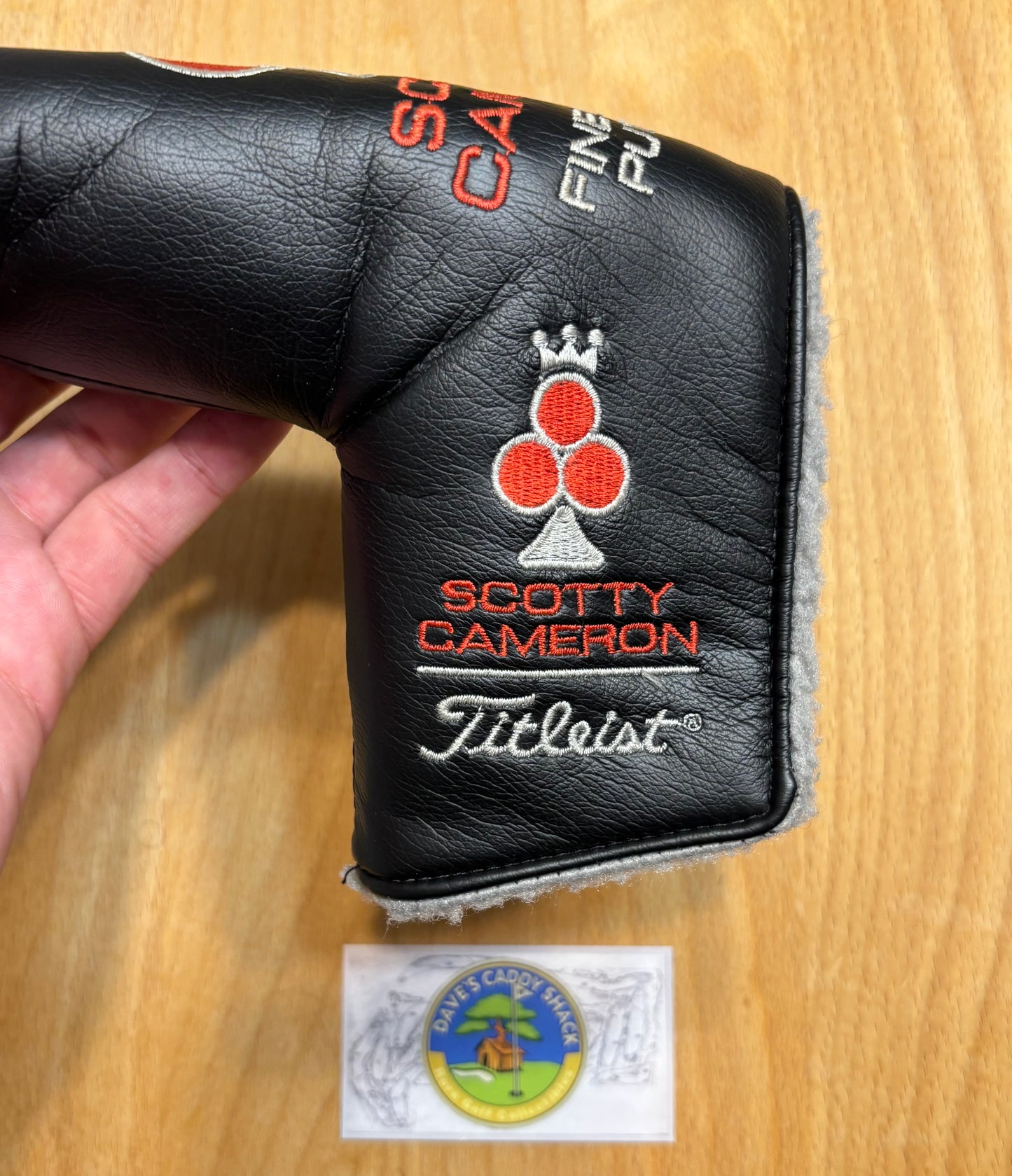 2008 Scotty Cameron Club Cameron Black Headcover