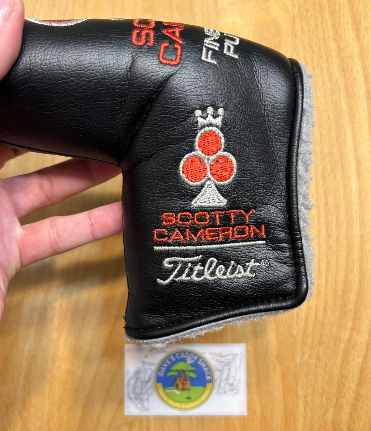 2008 Scotty Cameron Club Cameron Black Headcover