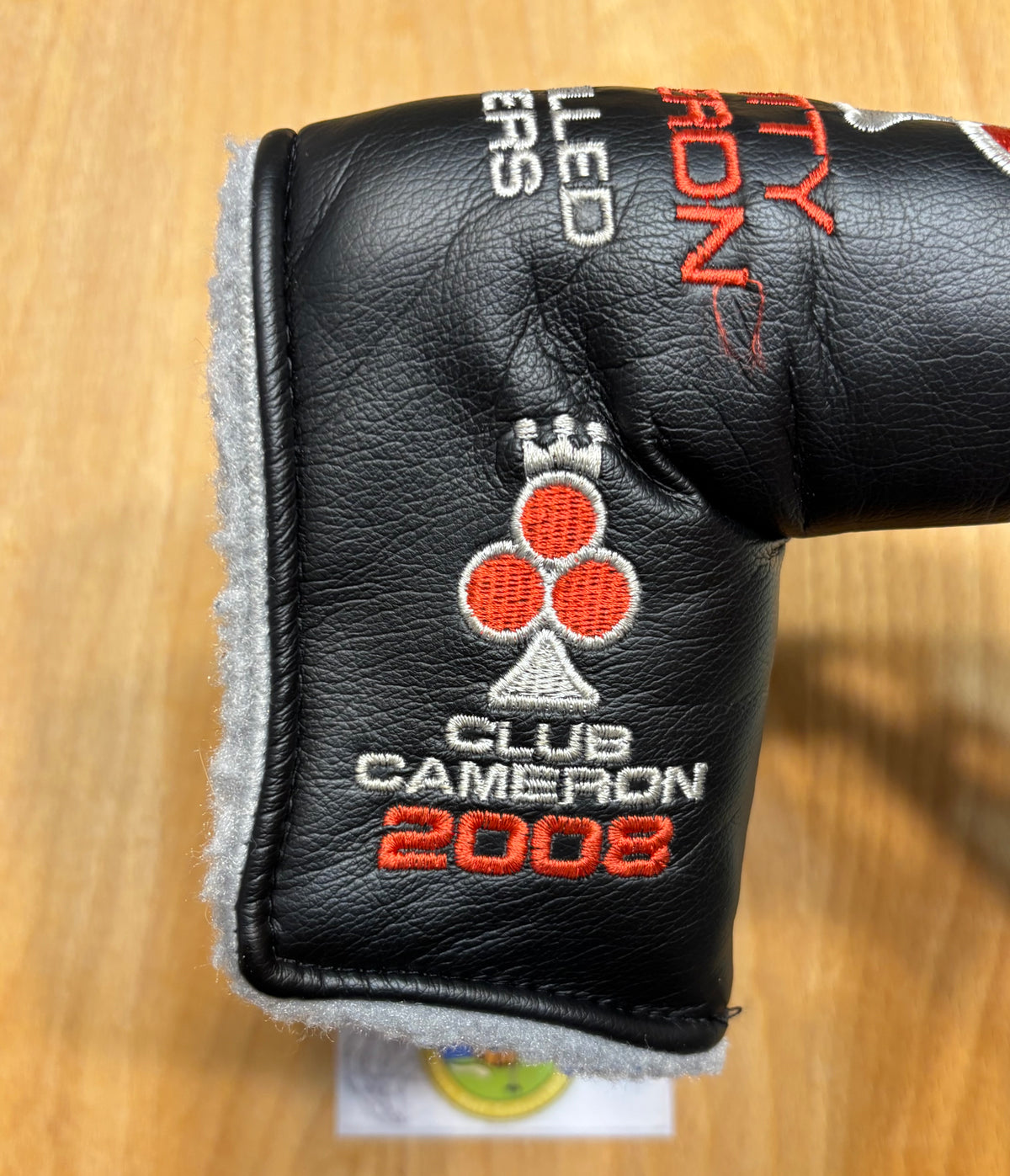 2008 Scotty Cameron Club Cameron Black Headcover