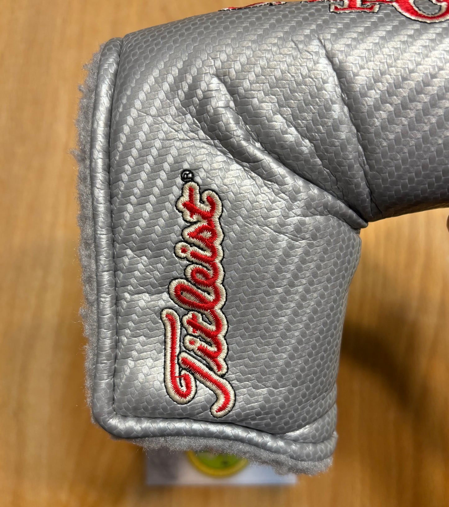 2006 Scotty Cameron Club Cameron Dancing Logo Silver Headcover