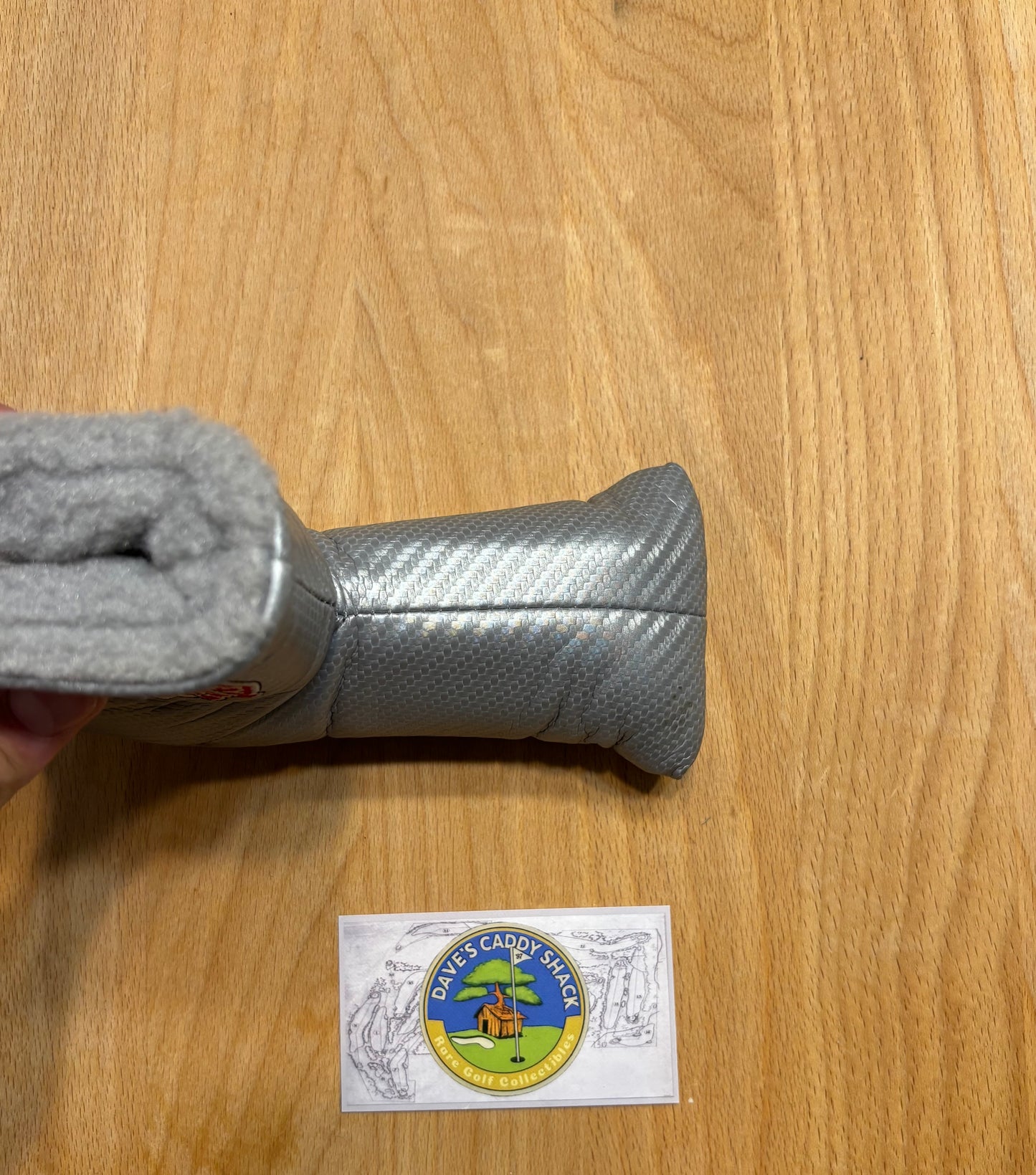 2006 Scotty Cameron Club Cameron Dancing Logo Silver Headcover