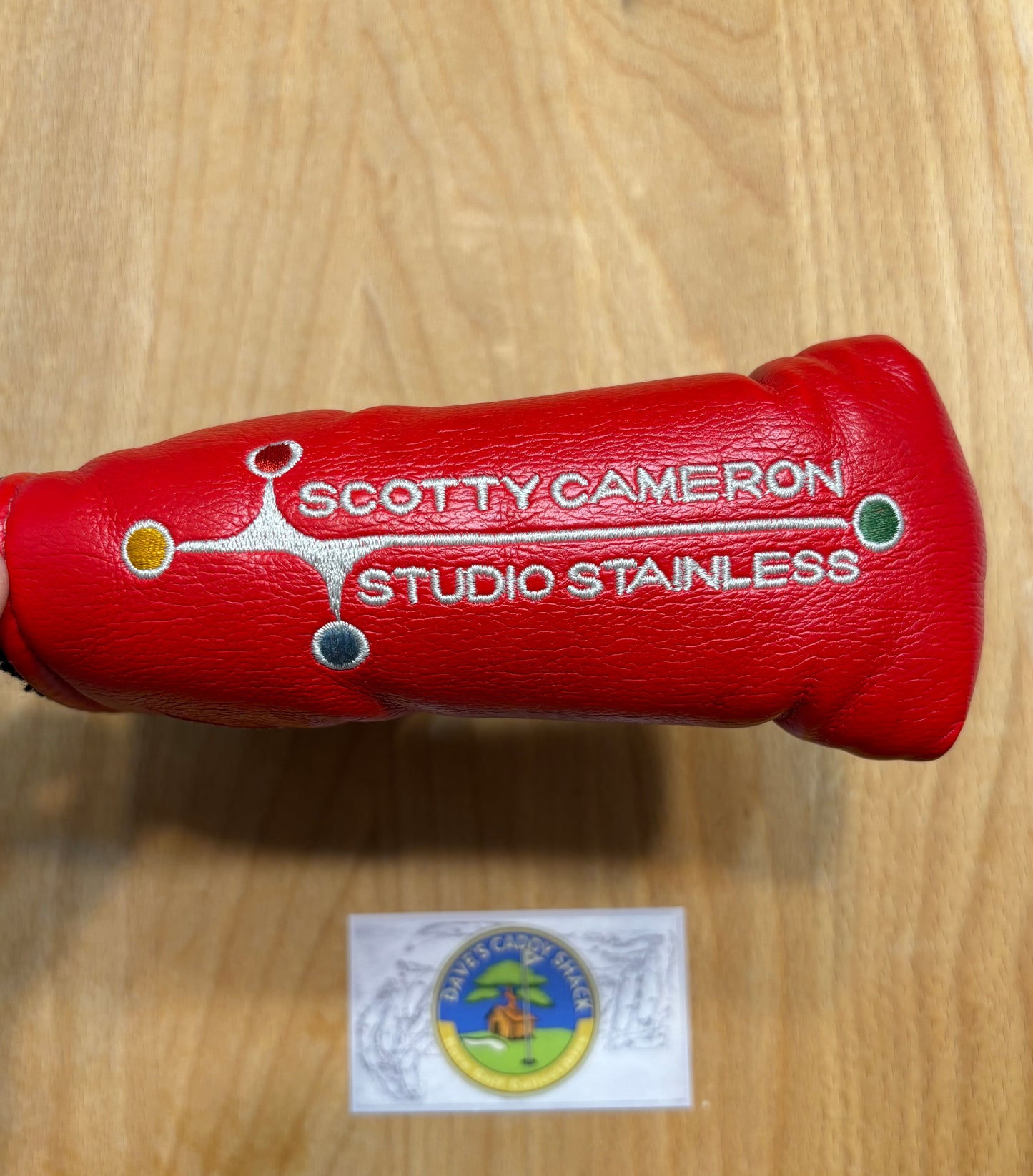 2002 Scotty Cameron Studio Stainless Red Headcover