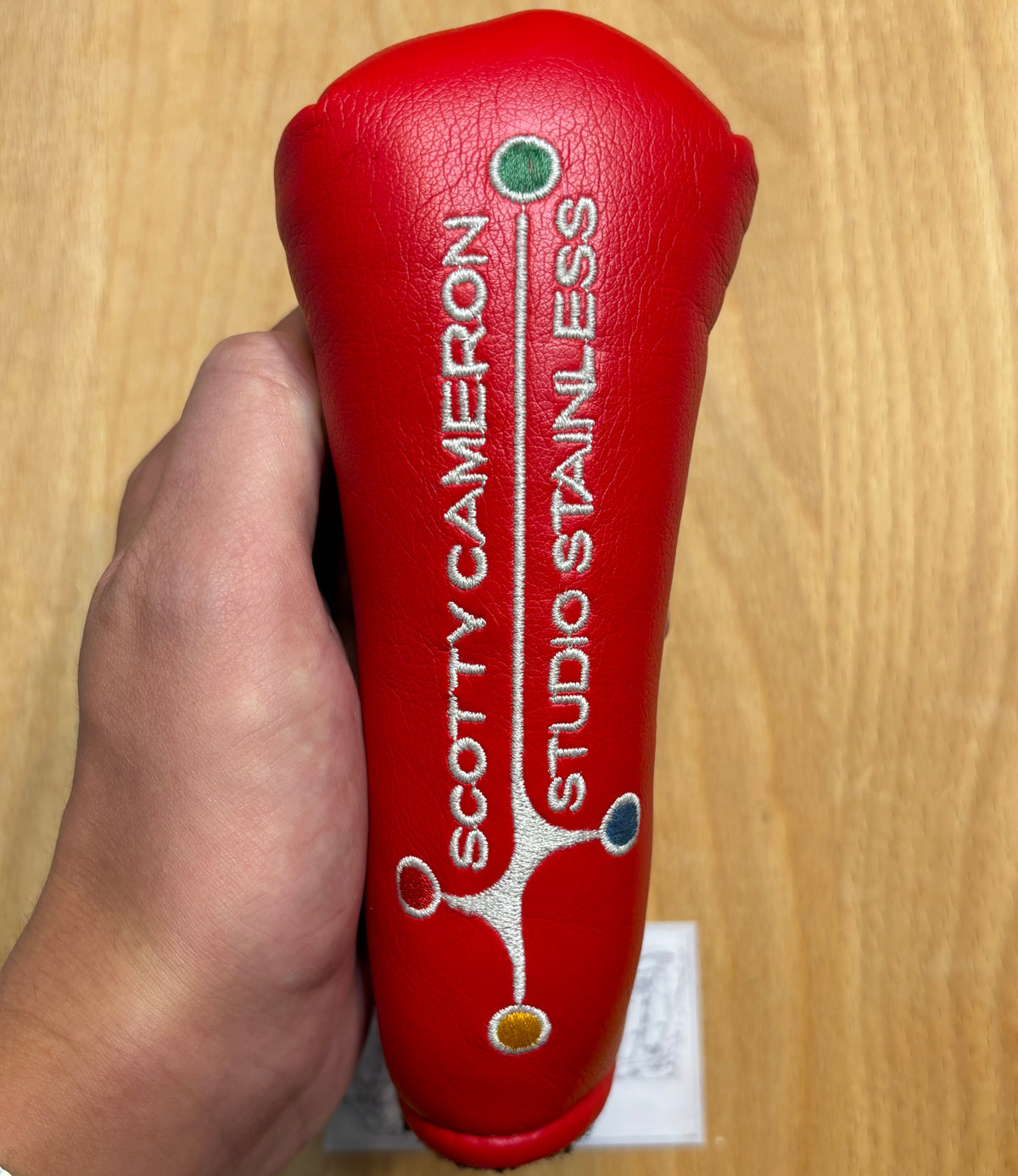 2002 Scotty Cameron Studio Stainless Red Headcover