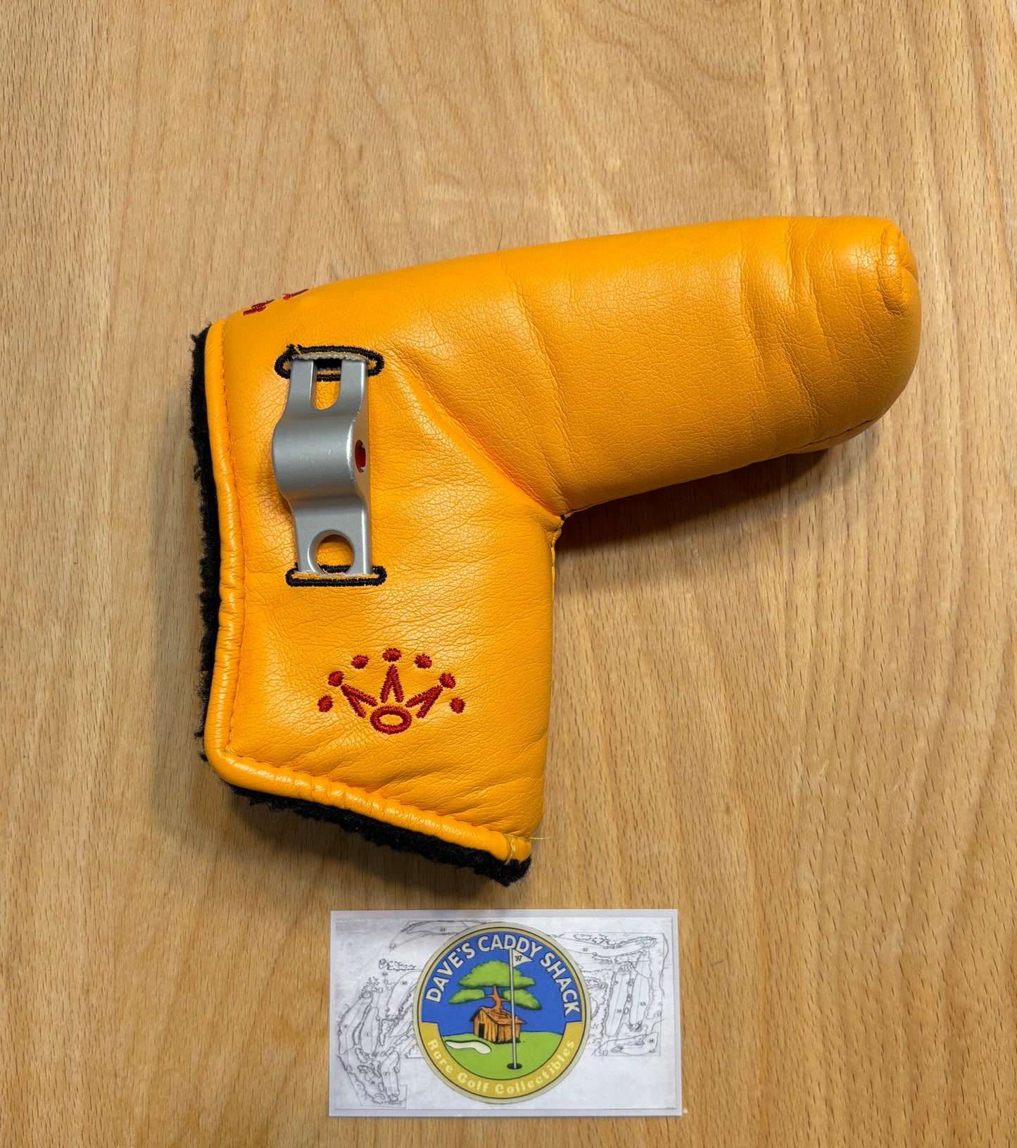 2001 Scotty Cameron Studio Design Yellow Headcover