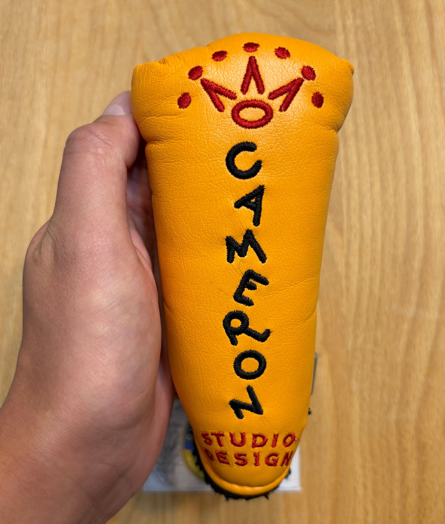 2001 Scotty Cameron Studio Design Yellow Headcover