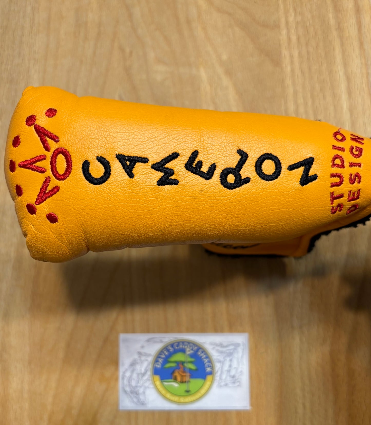 2001 Scotty Cameron Studio Design Yellow Headcover