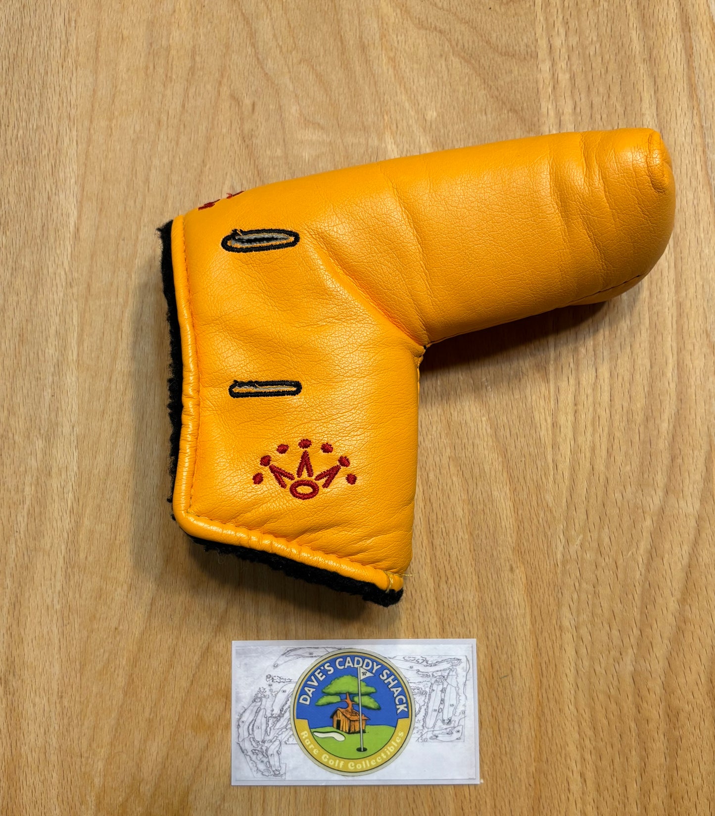 2001 Scotty Cameron Studio Design Yellow Headcover