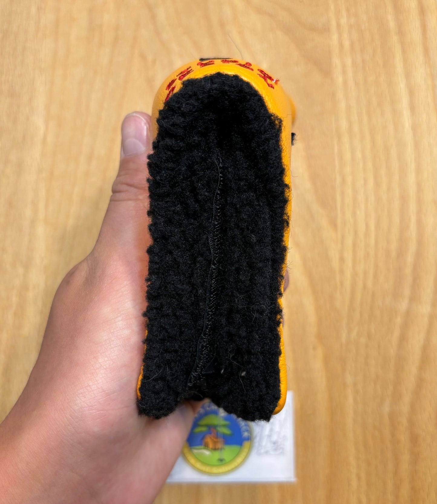 2001 Scotty Cameron Studio Design Yellow Headcover