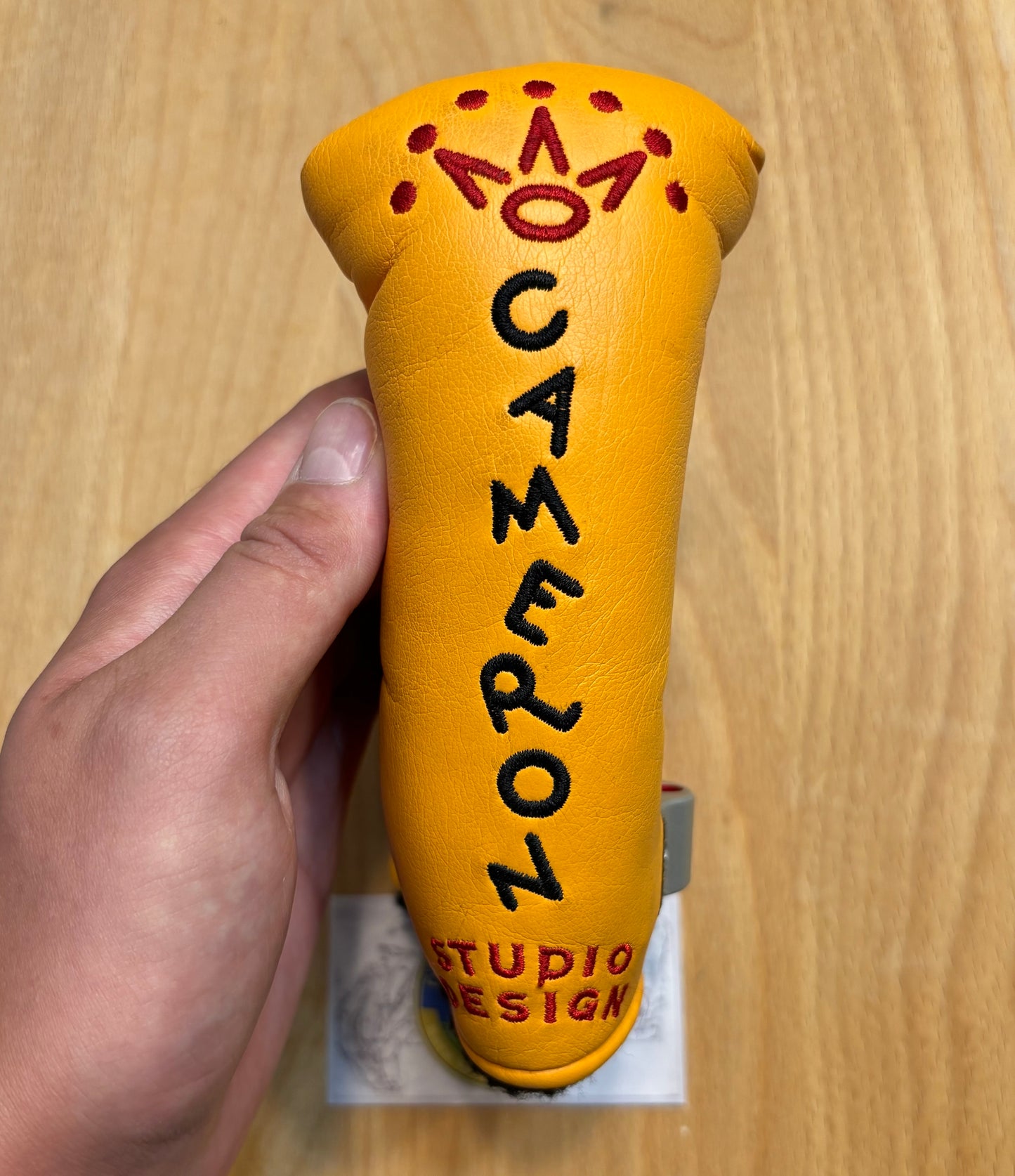 2001 Scotty Cameron Studio Design Yellow Headcover