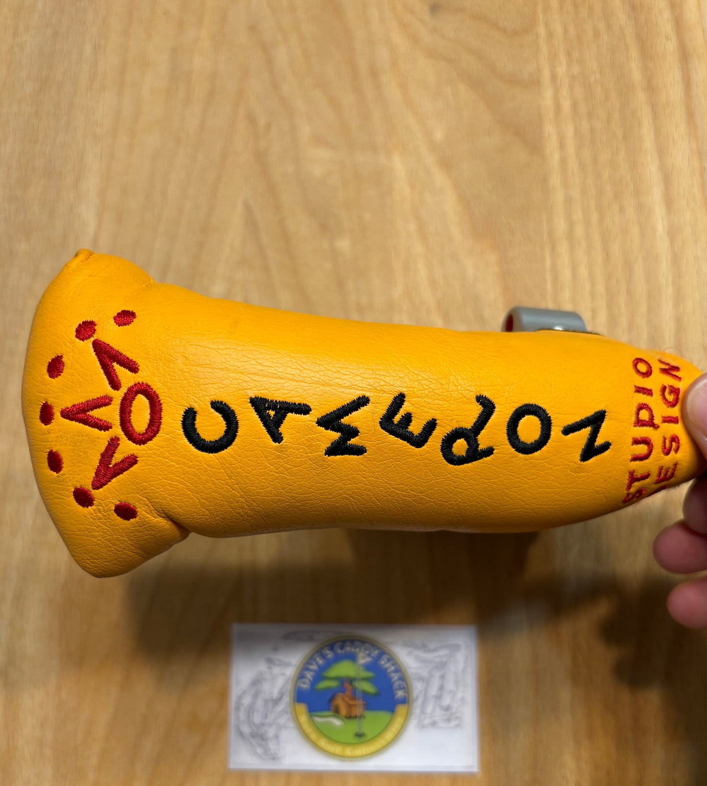 2001 Scotty Cameron Studio Design Yellow Headcover