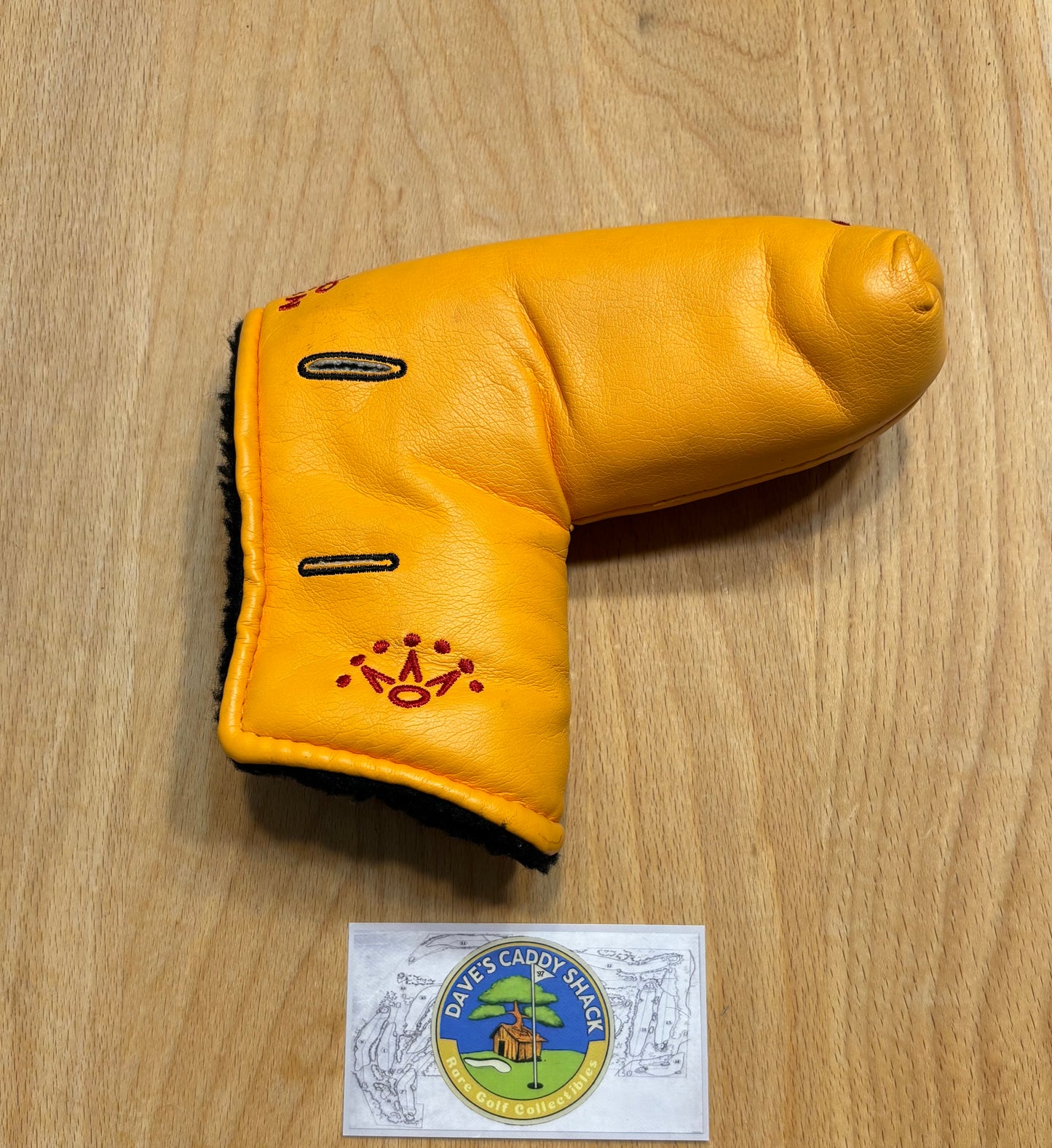 2001 Scotty Cameron Studio Design Yellow Headcover