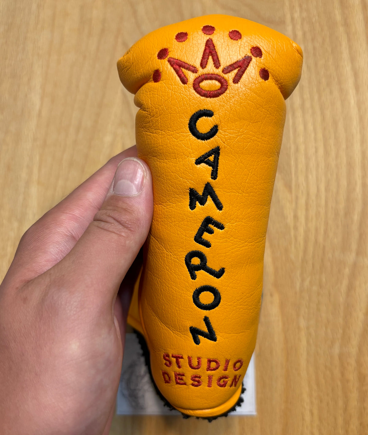 2001 Scotty Cameron Studio Design Yellow Headcover