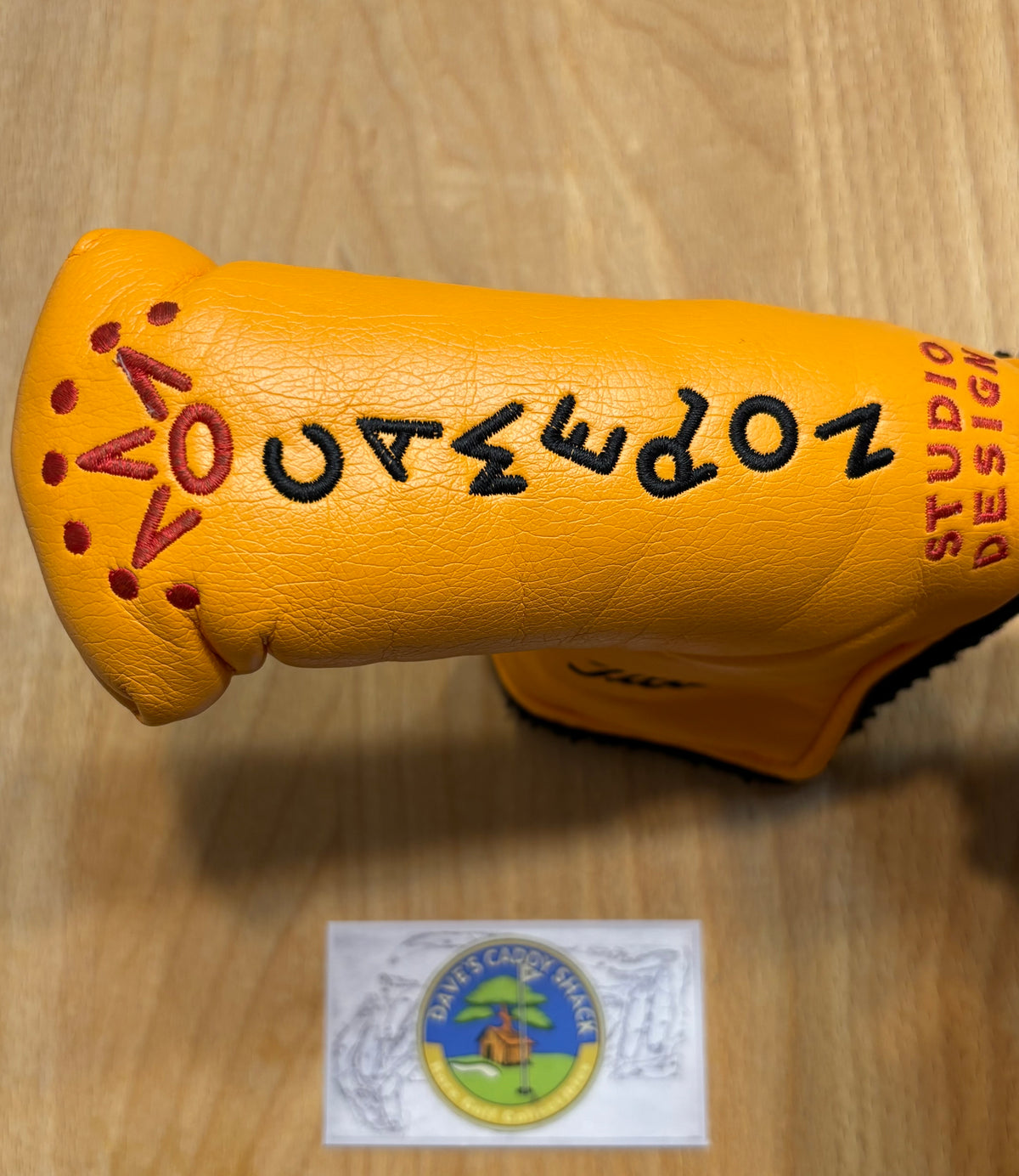 2001 Scotty Cameron Studio Design Yellow Headcover