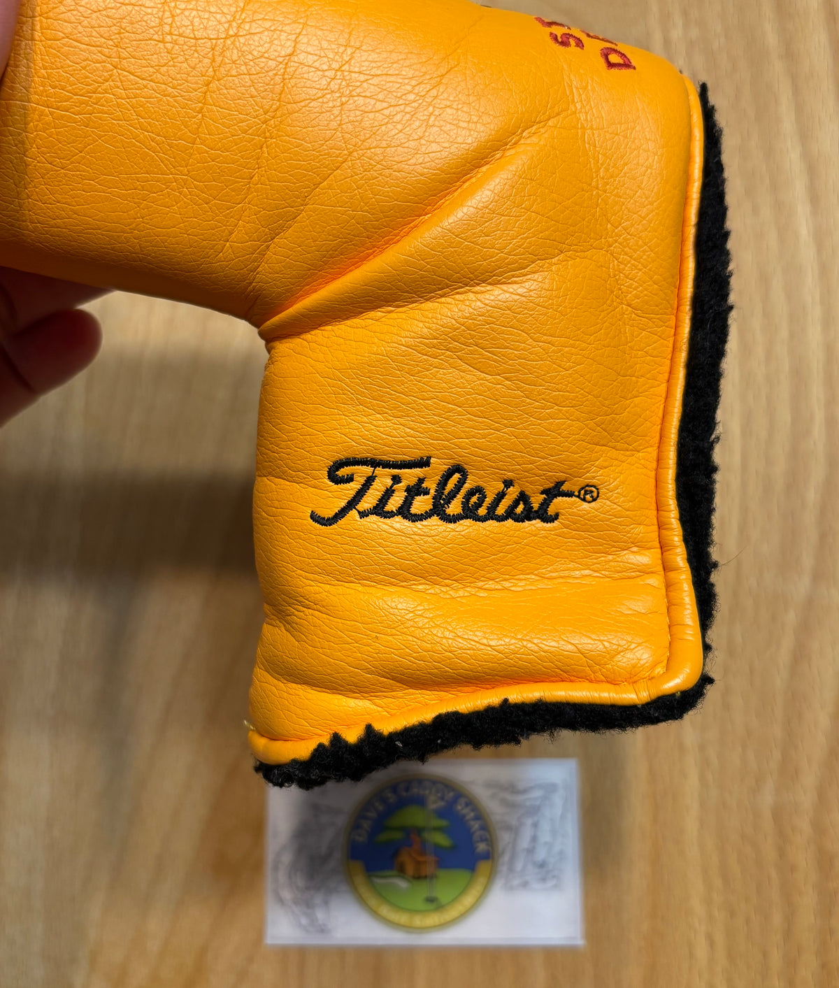 2001 Scotty Cameron Studio Design Yellow Headcover