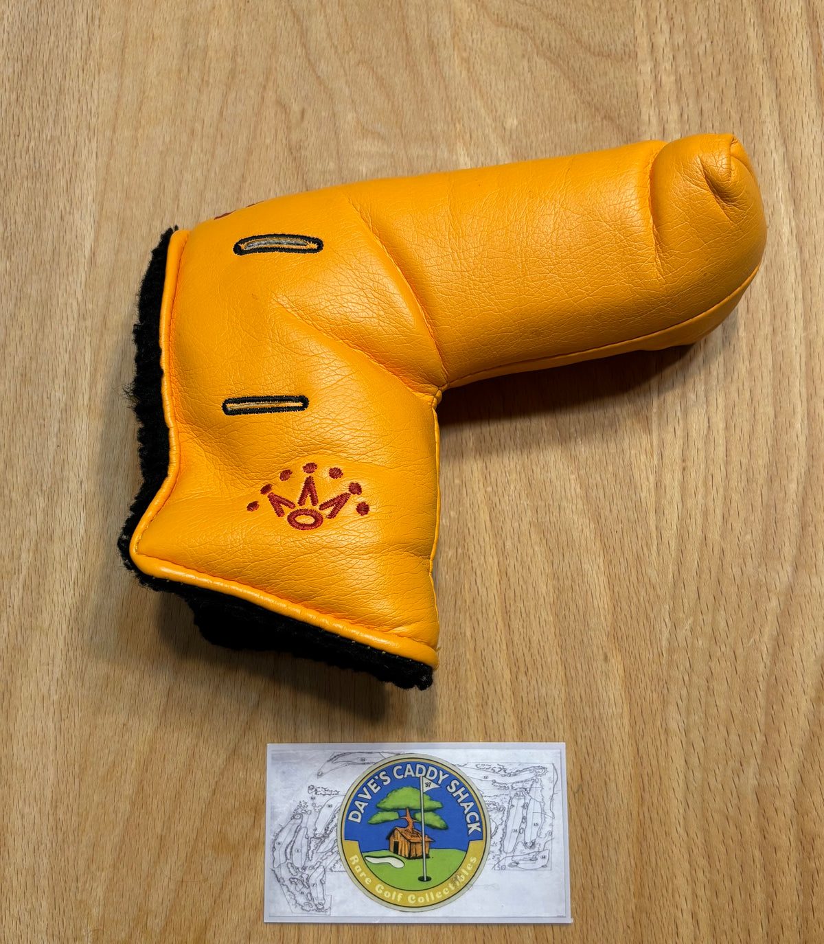 2001 Scotty Cameron Studio Design Yellow Headcover