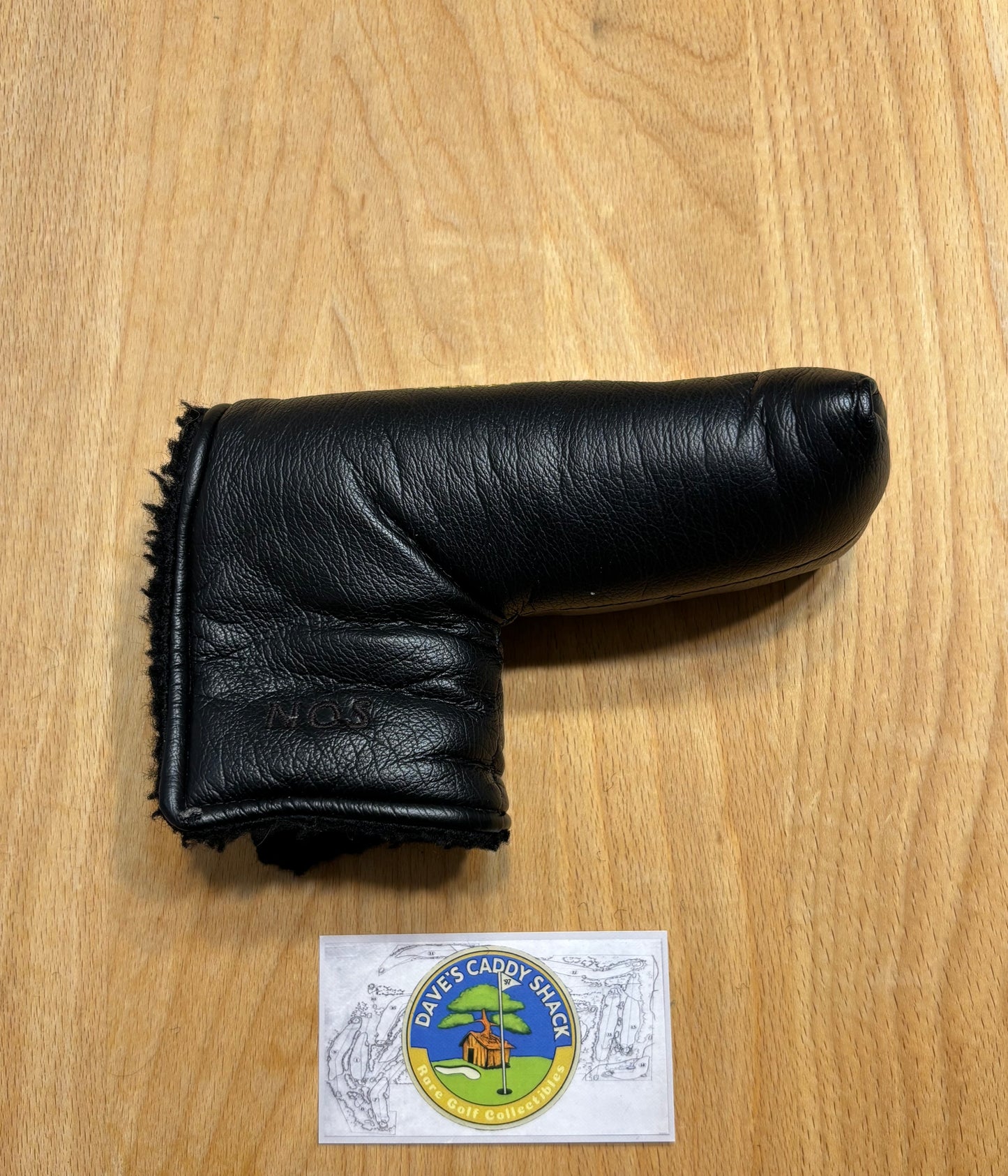 1990s Scotty Cameron Milled Putters NOS Black Leather Headcover