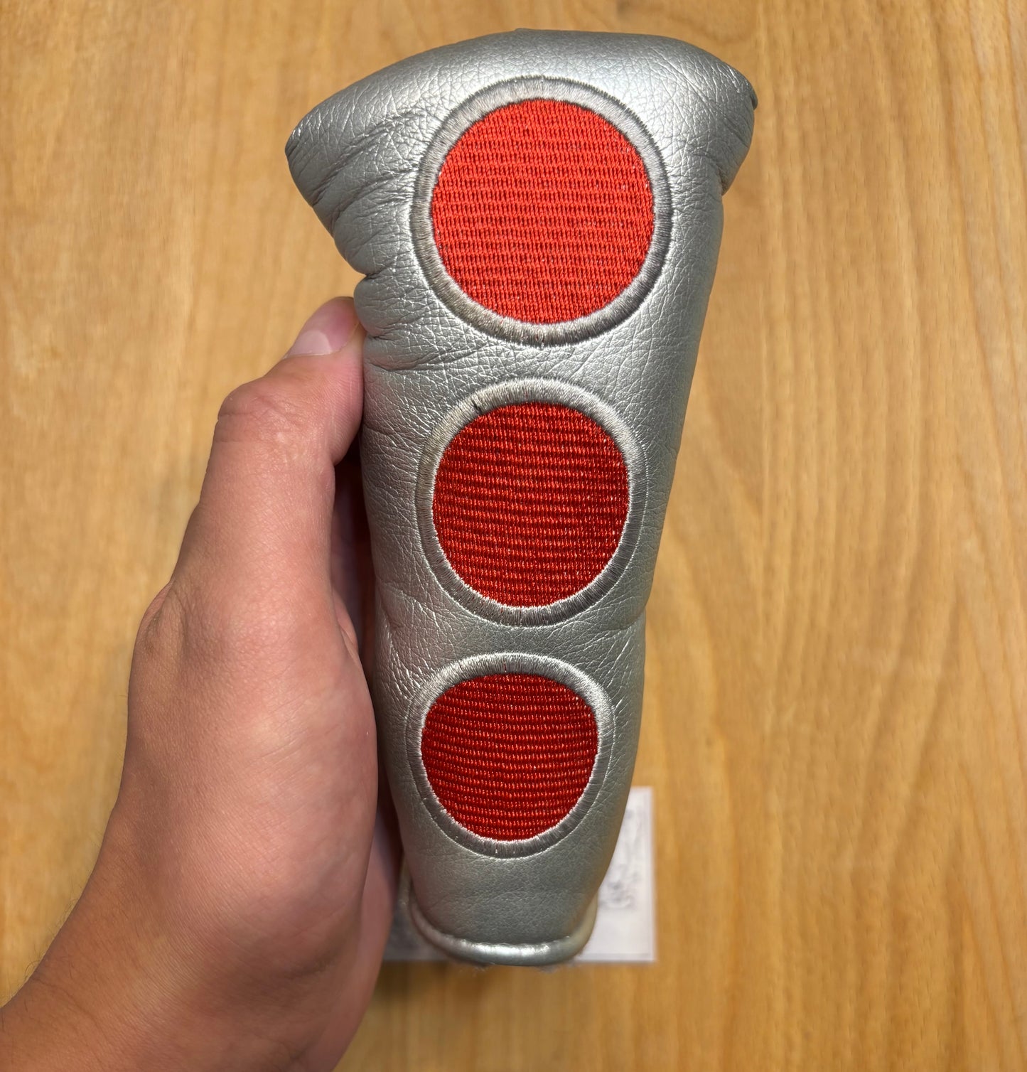 2008 Scotty Cameron Newport Silver Cherry Dot Headcover